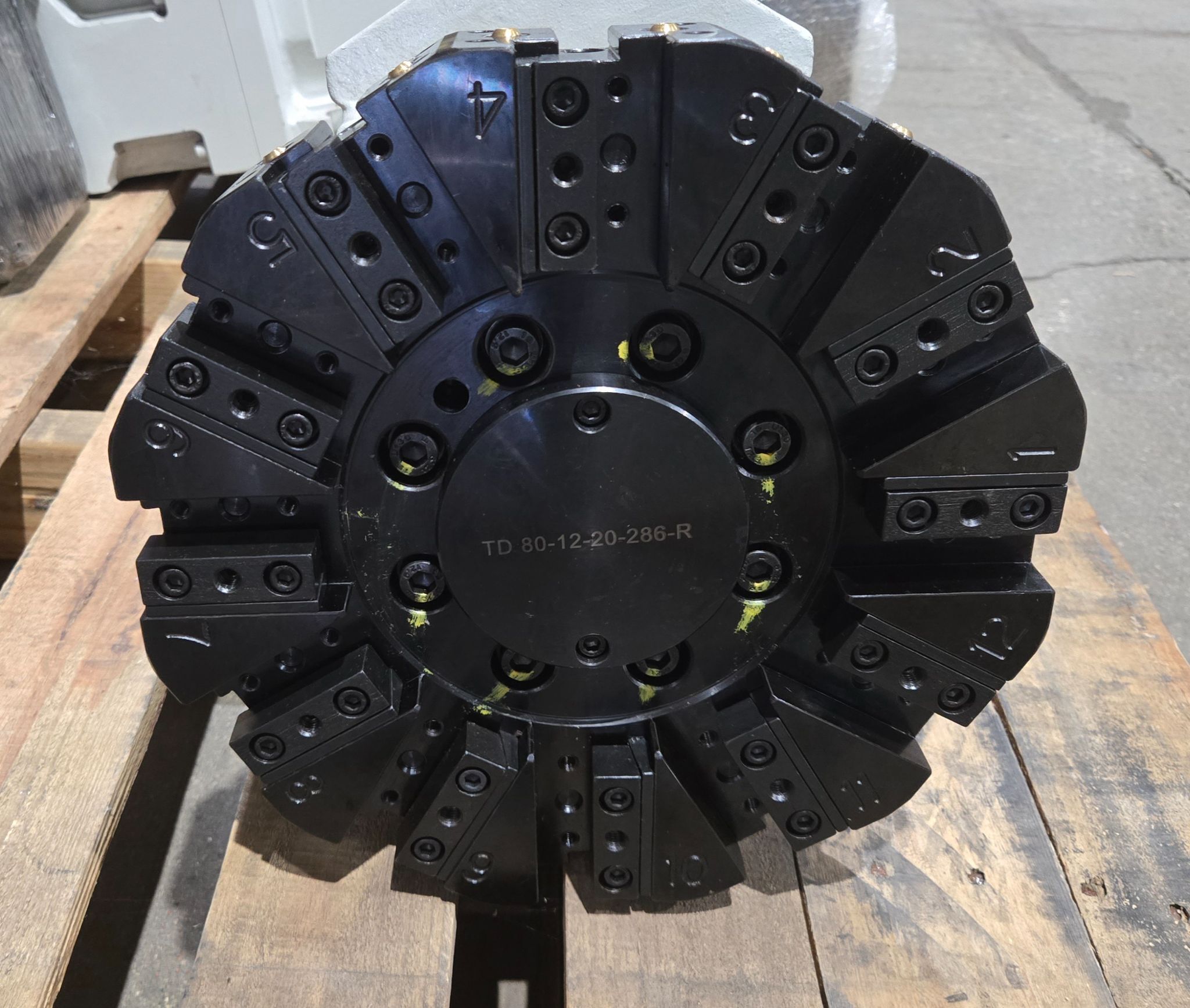PRAGATI BTP‑80 CNC Lathe Tool Turret 12‑Station NEW 3