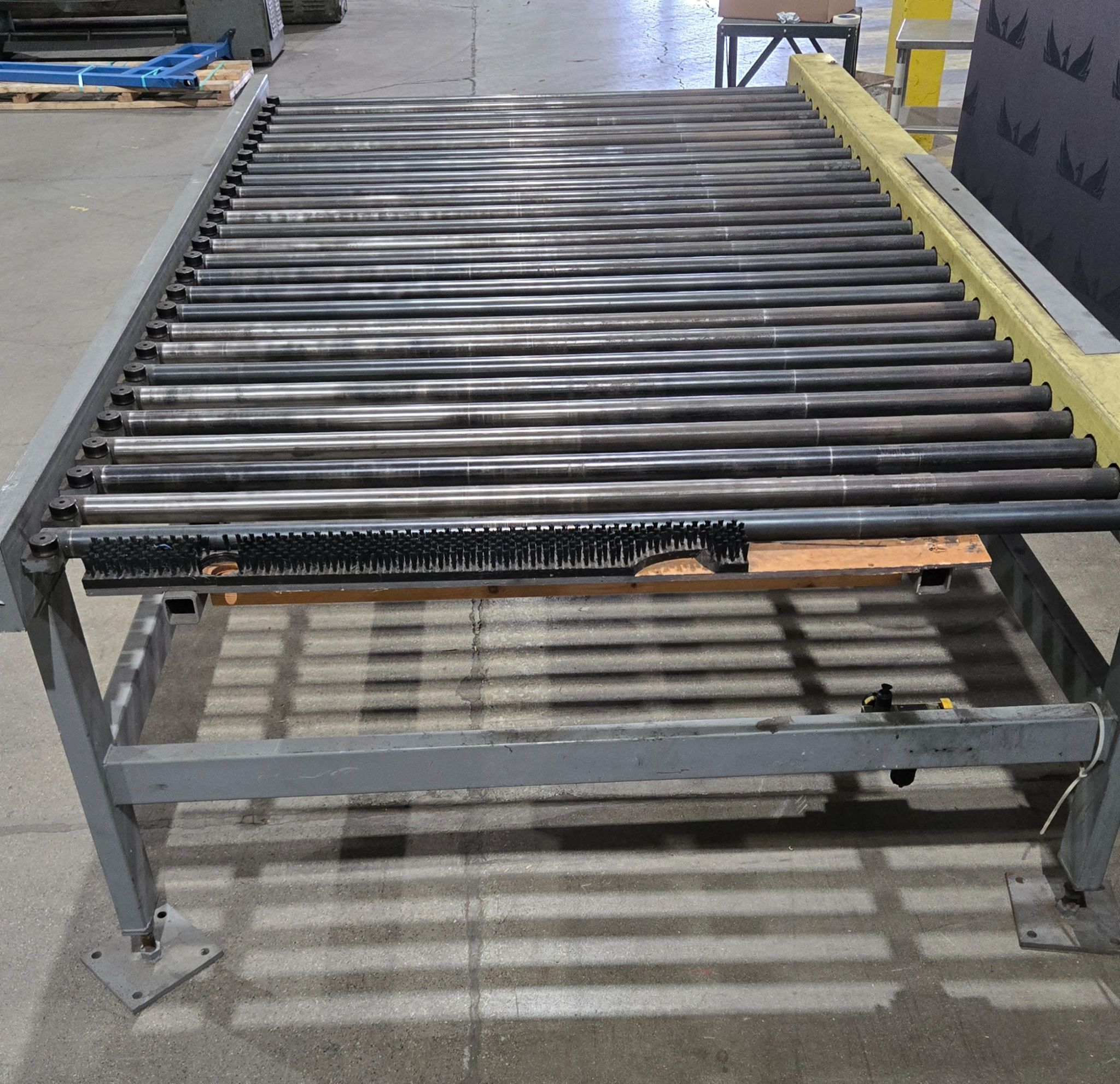 Powered Roller Conveyor 65" Wide x 112" Long with Dayton Motor USED 3