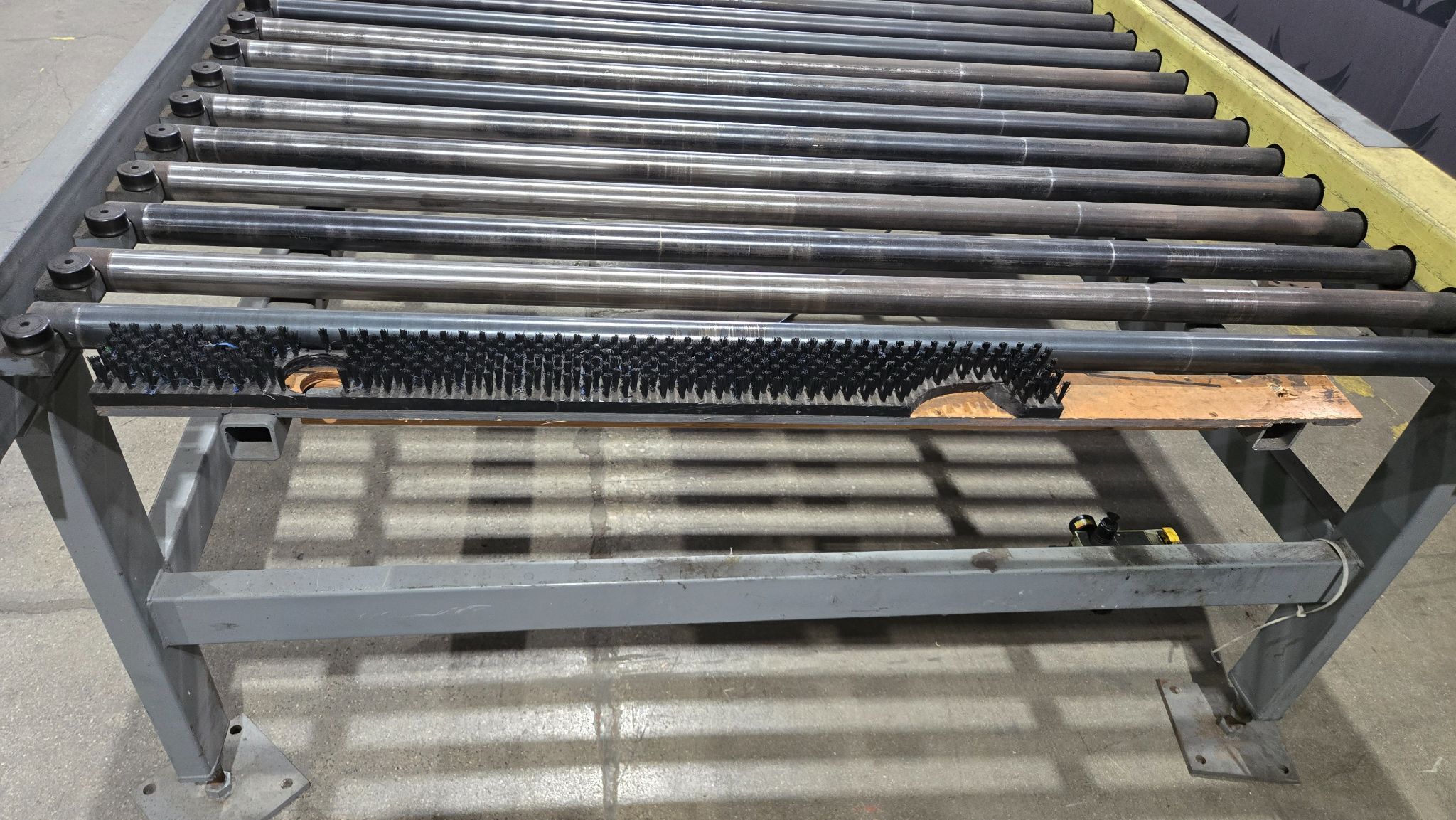 Powered Roller Conveyor 65" Wide x 112" Long with Dayton Motor USED 2