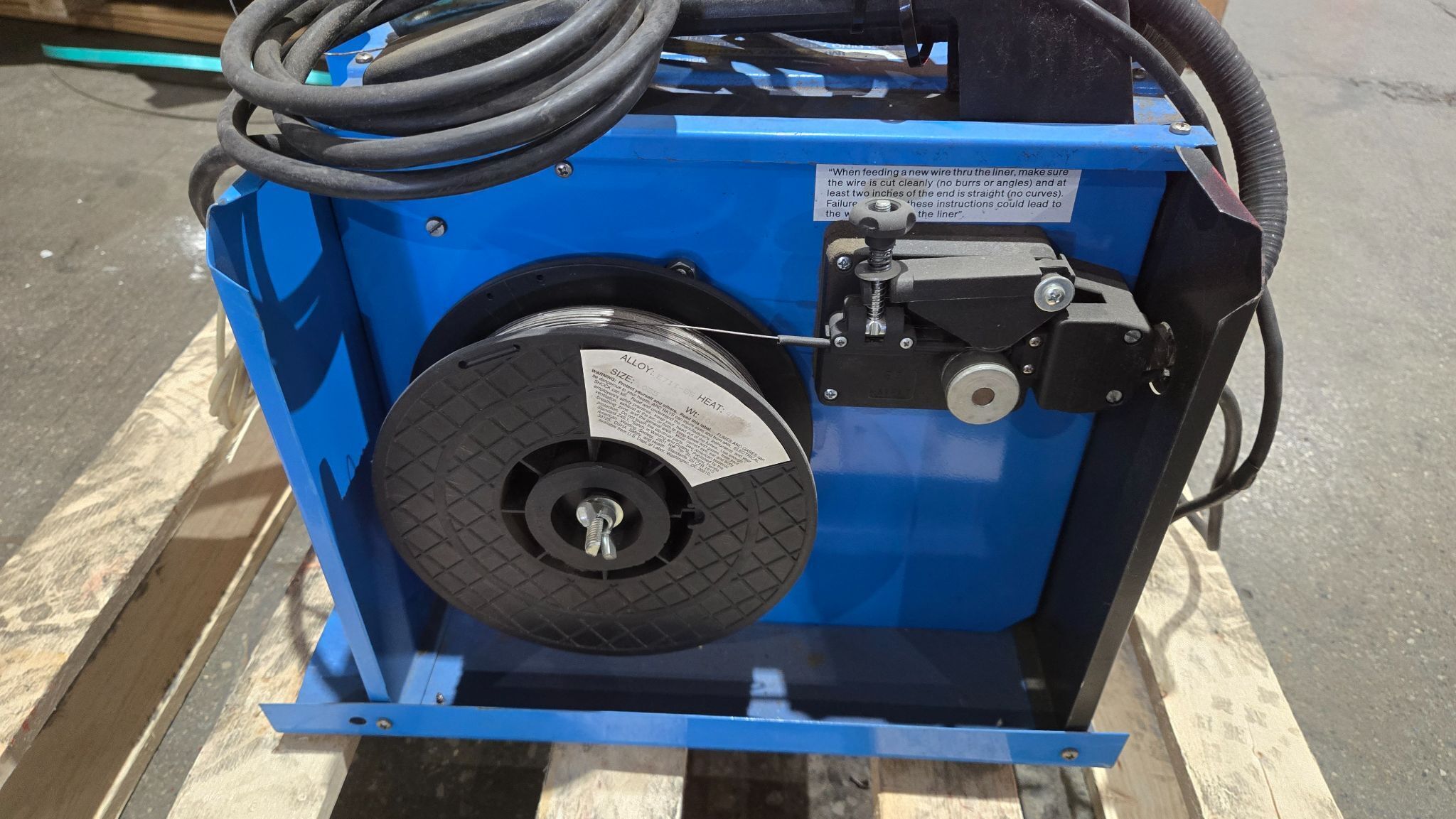 CLARKE TURBO WELD 100EN MIG WELDER USED 6