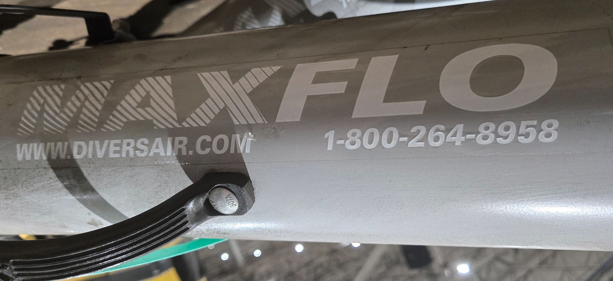 MAXFLO FA-1HPG6-07 Telescopic Fume Extraction Arms (Qty 2) USED 5