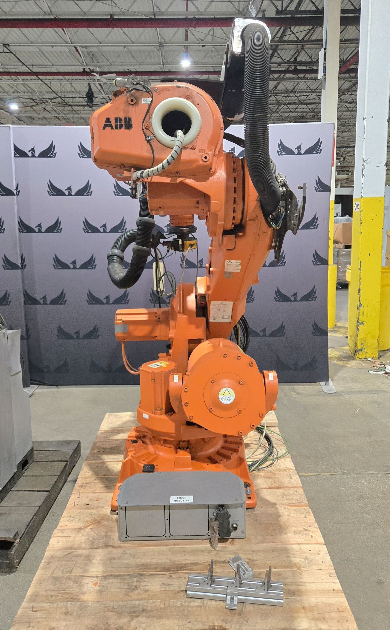 ABB IRB 6640-180/2.55 Complete with IRC5 Controller USED 1
