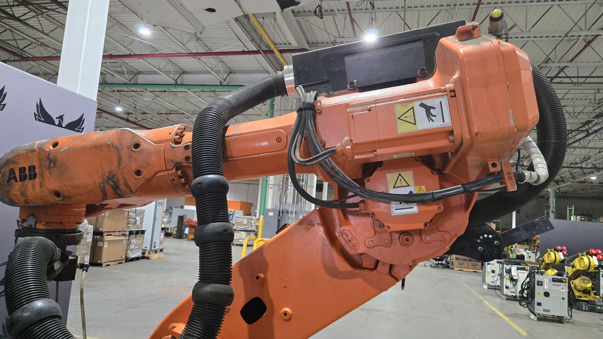 ABB IRB 6640-180/2.55 Complete with IRC5 Controller USED 6