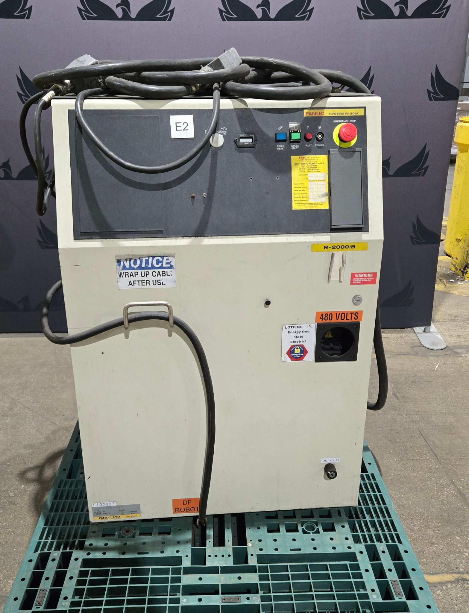 FANUC R‑2000iB/165F with R‑30iA Controller PARTS ONLY 12