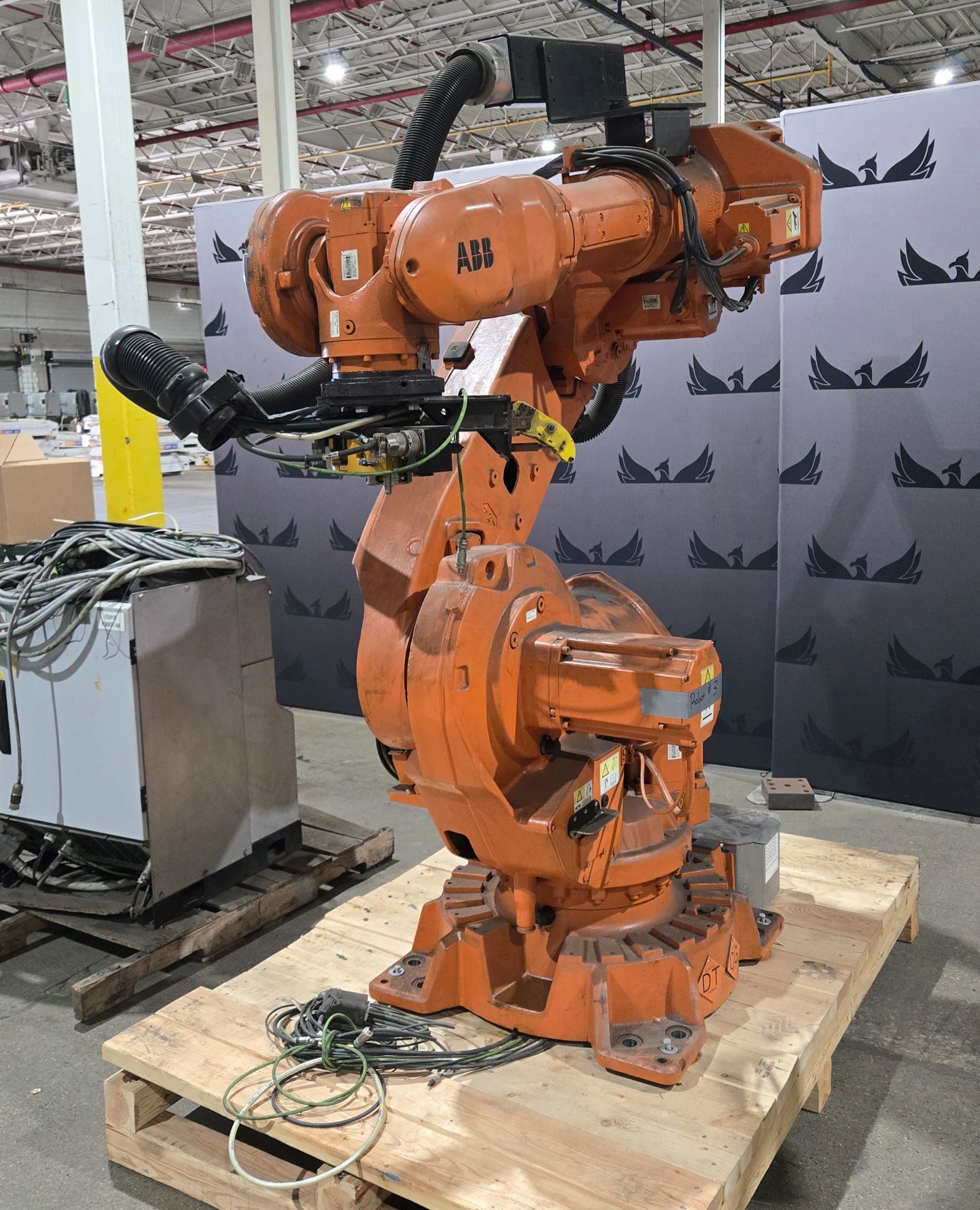 ABB IRB 6640‑180/2.55 Complete with IRC5 Controller USED 2