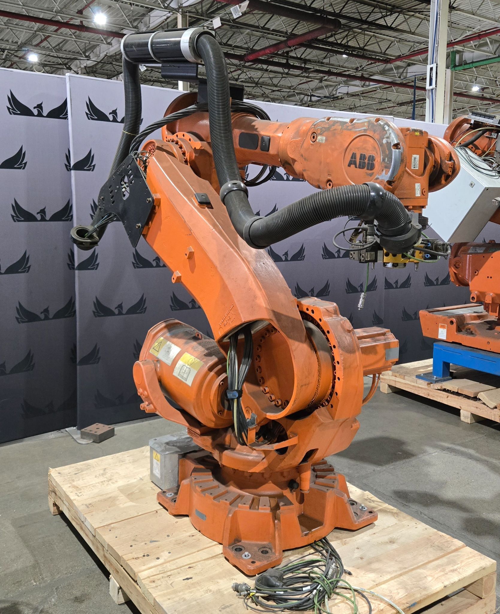 ABB IRB 6640‑180/2.55 Complete with IRC5 Controller USED 3