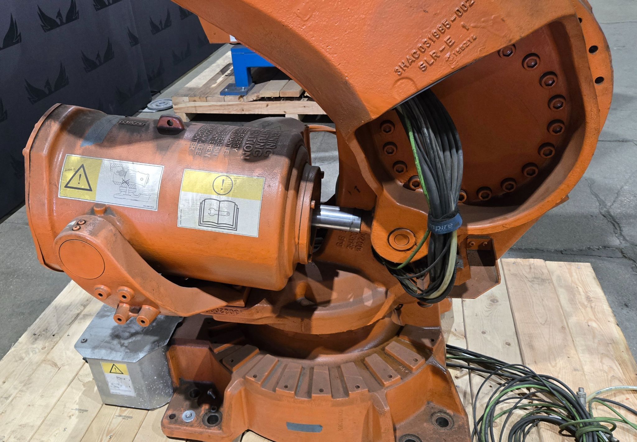 ABB IRB 6640‑180/2.55 Complete with IRC5 Controller USED 7