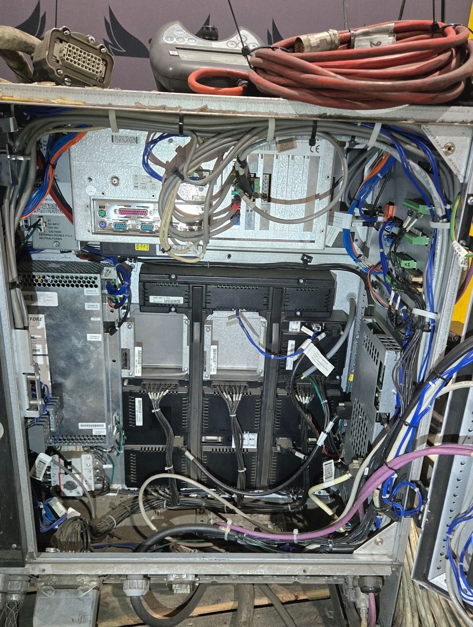 ABB IRB 6600-175/2.55 Complete with IRC5 Controller and 12" Riser USED 17