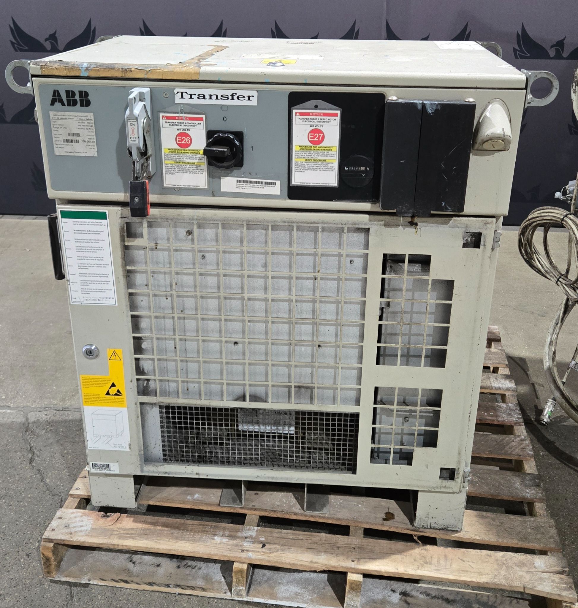 ABB IRB 7600-400/2.55 Robot with S4C+ Controller USED 10