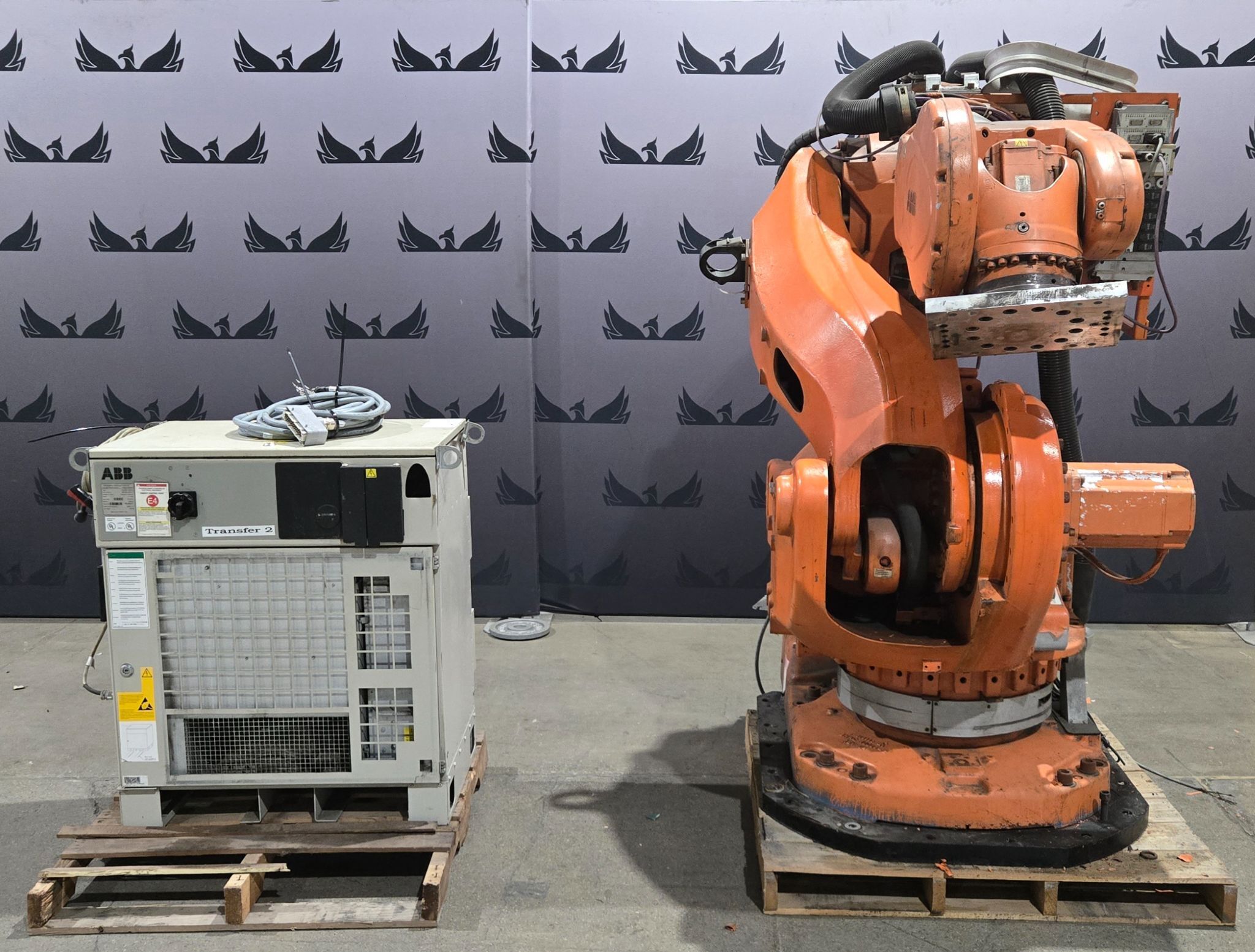 ABB IRB 7600-400/2.55 Robot with S4C+ Controller USED 0