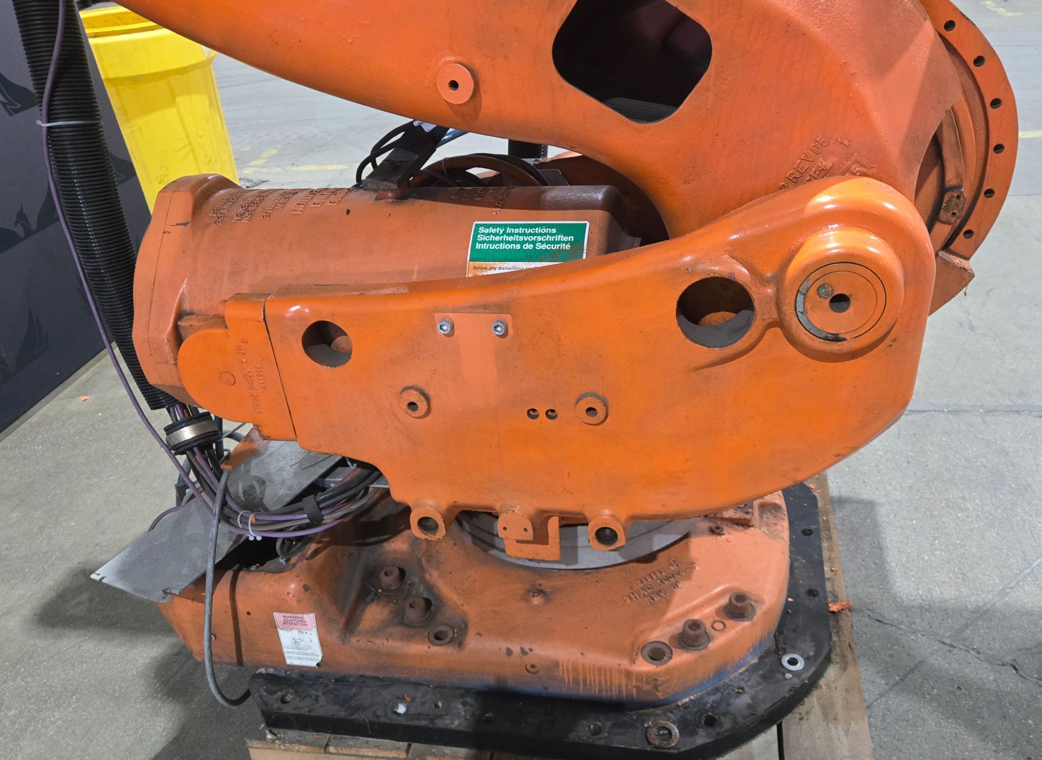 ABB IRB 7600-400/2.55 Robot with S4C+ Controller USED 6