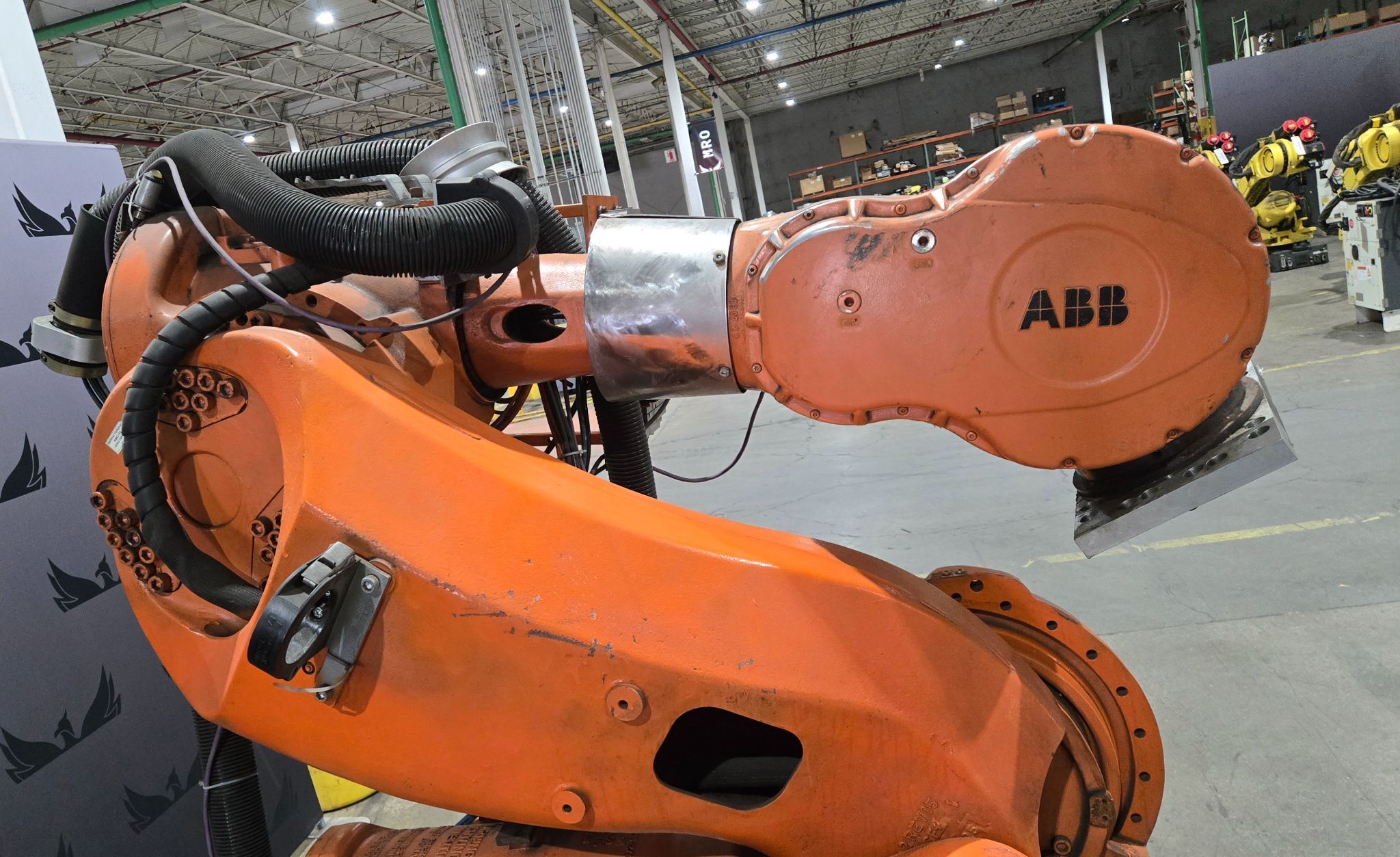 ABB IRB 7600-400/2.55 Robot with S4C+ Controller USED 8