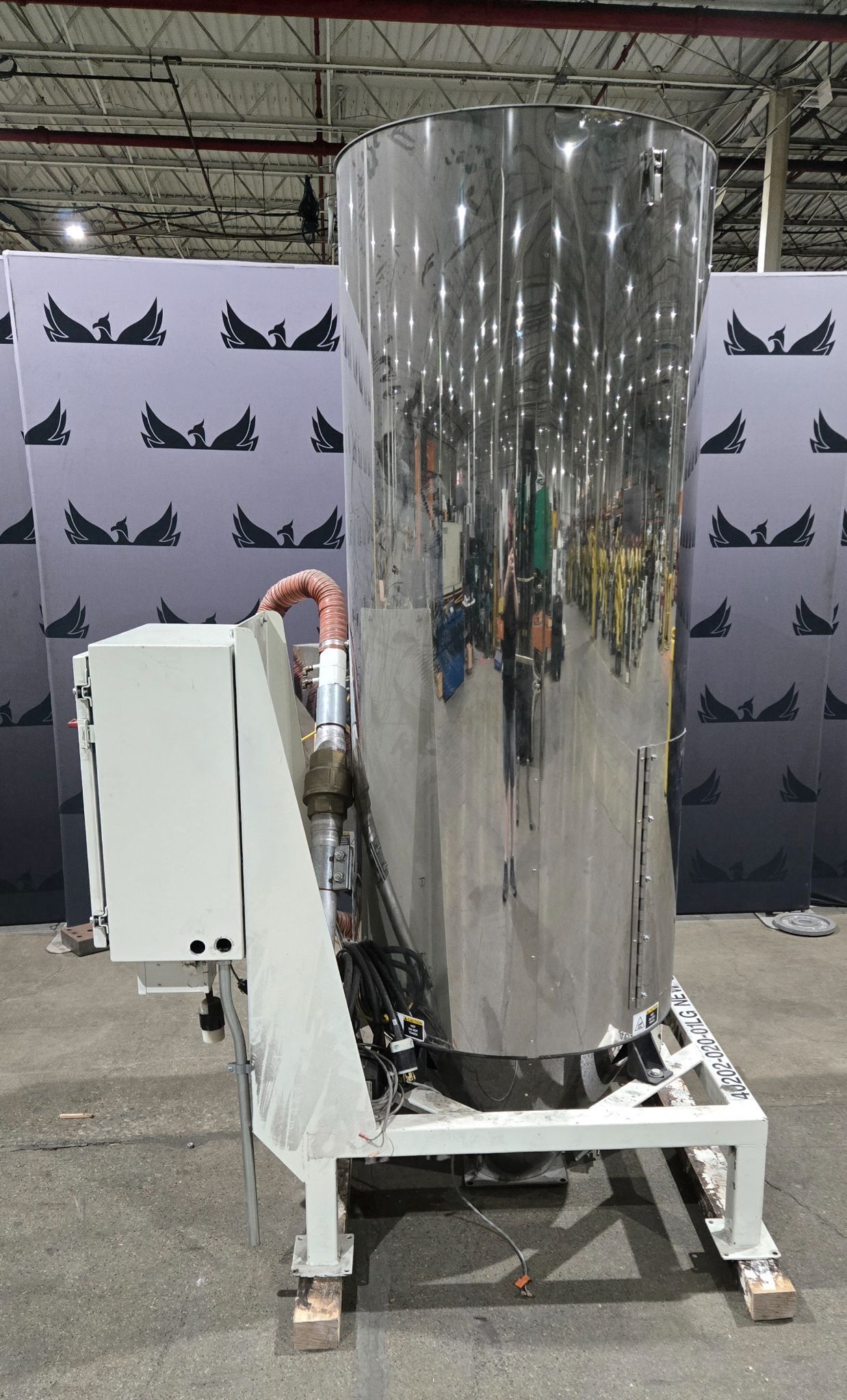 UNA-DYN US15-CR110 Hopper Dryer System FC-XMH USED 0