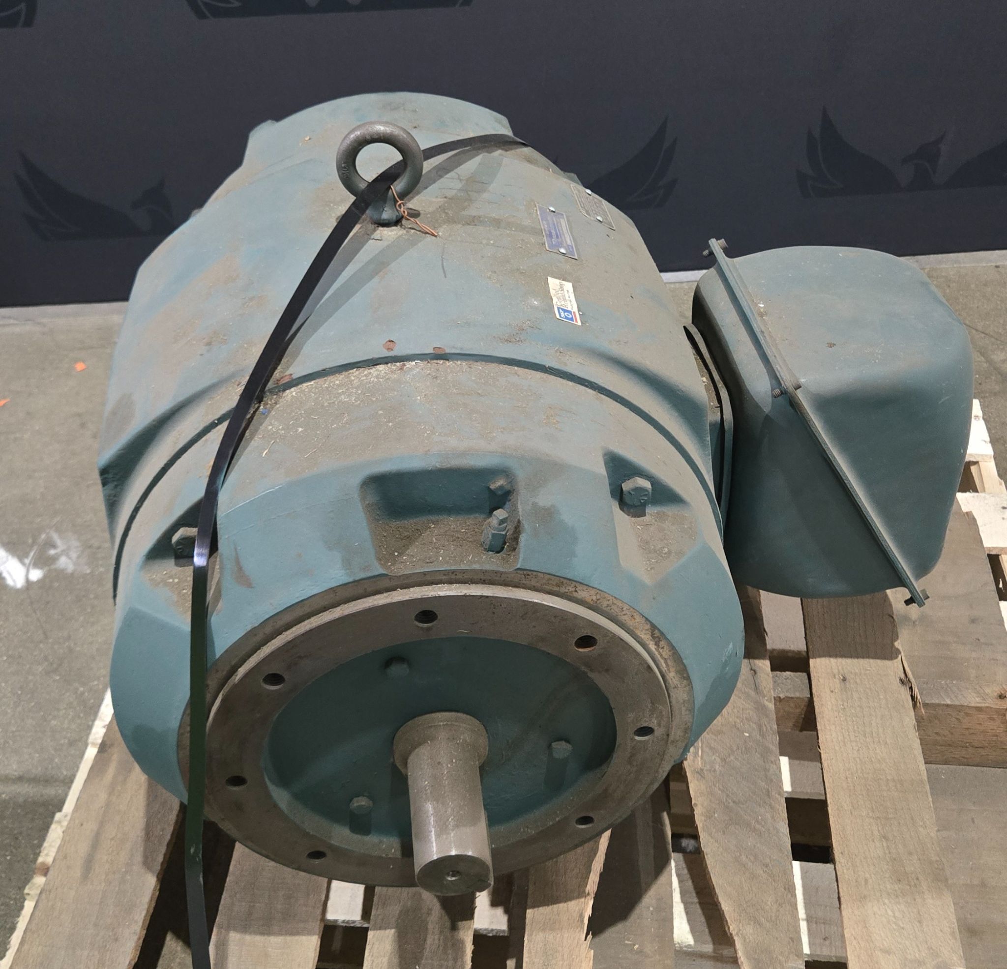 75 HP Three Phase Electric Motor - 9 Lead Delta USED 0