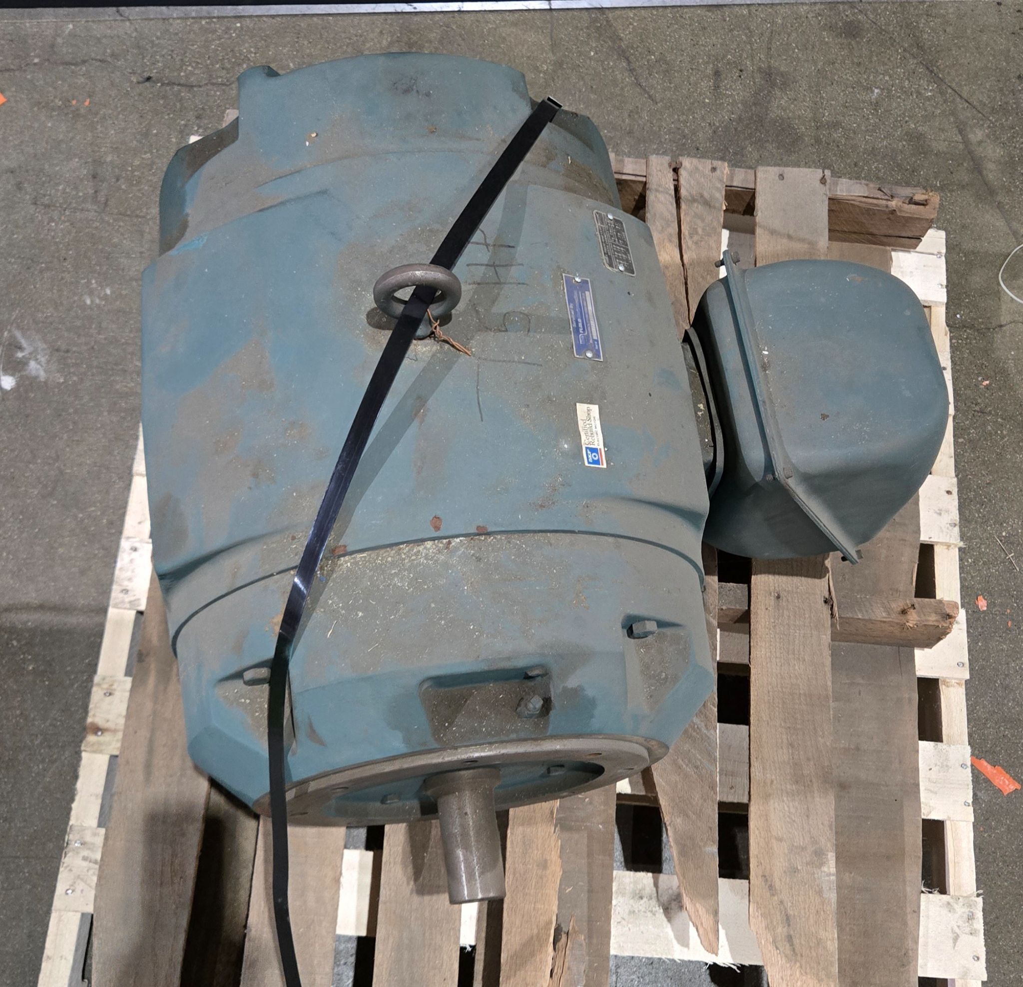 75 HP Three Phase Electric Motor - 9 Lead Delta USED 1