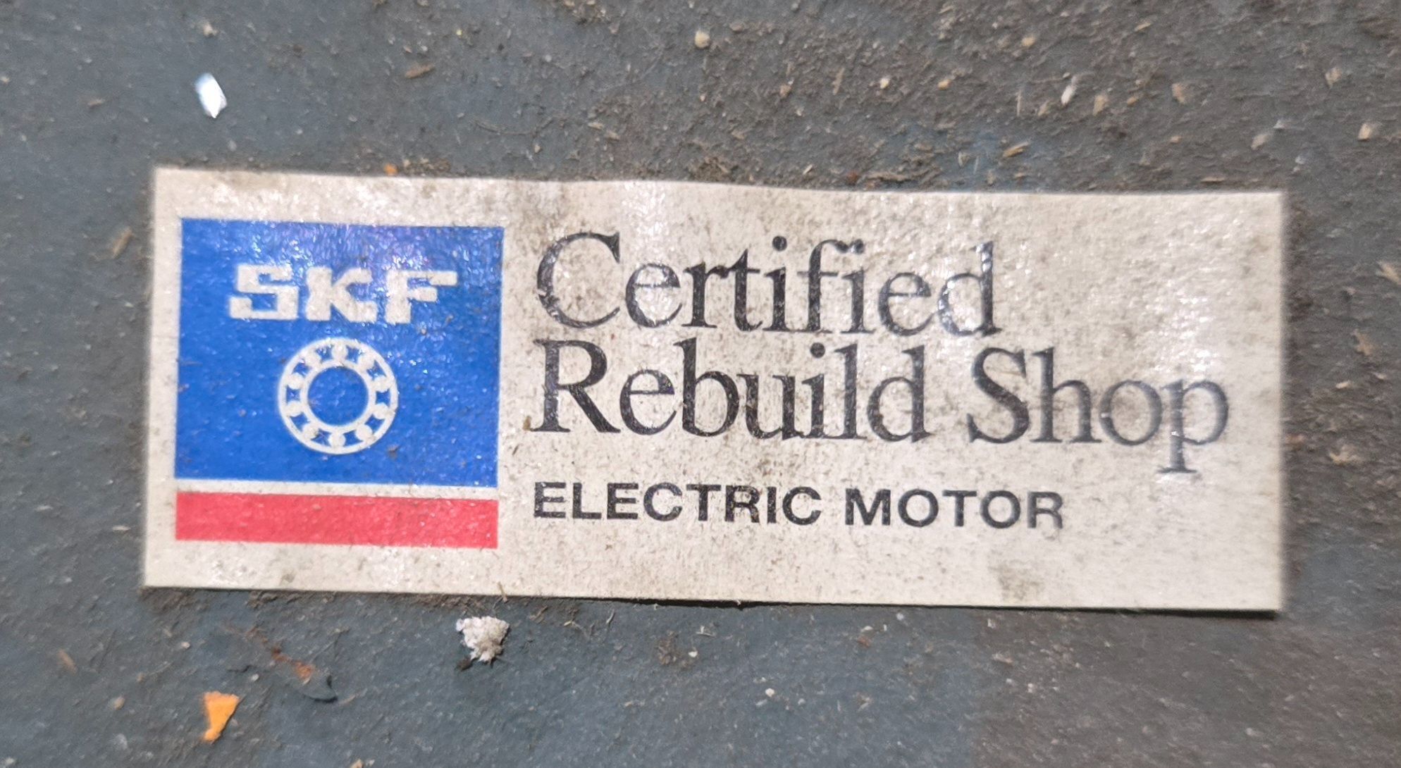 75 HP Three Phase Electric Motor - 9 Lead Delta USED 6
