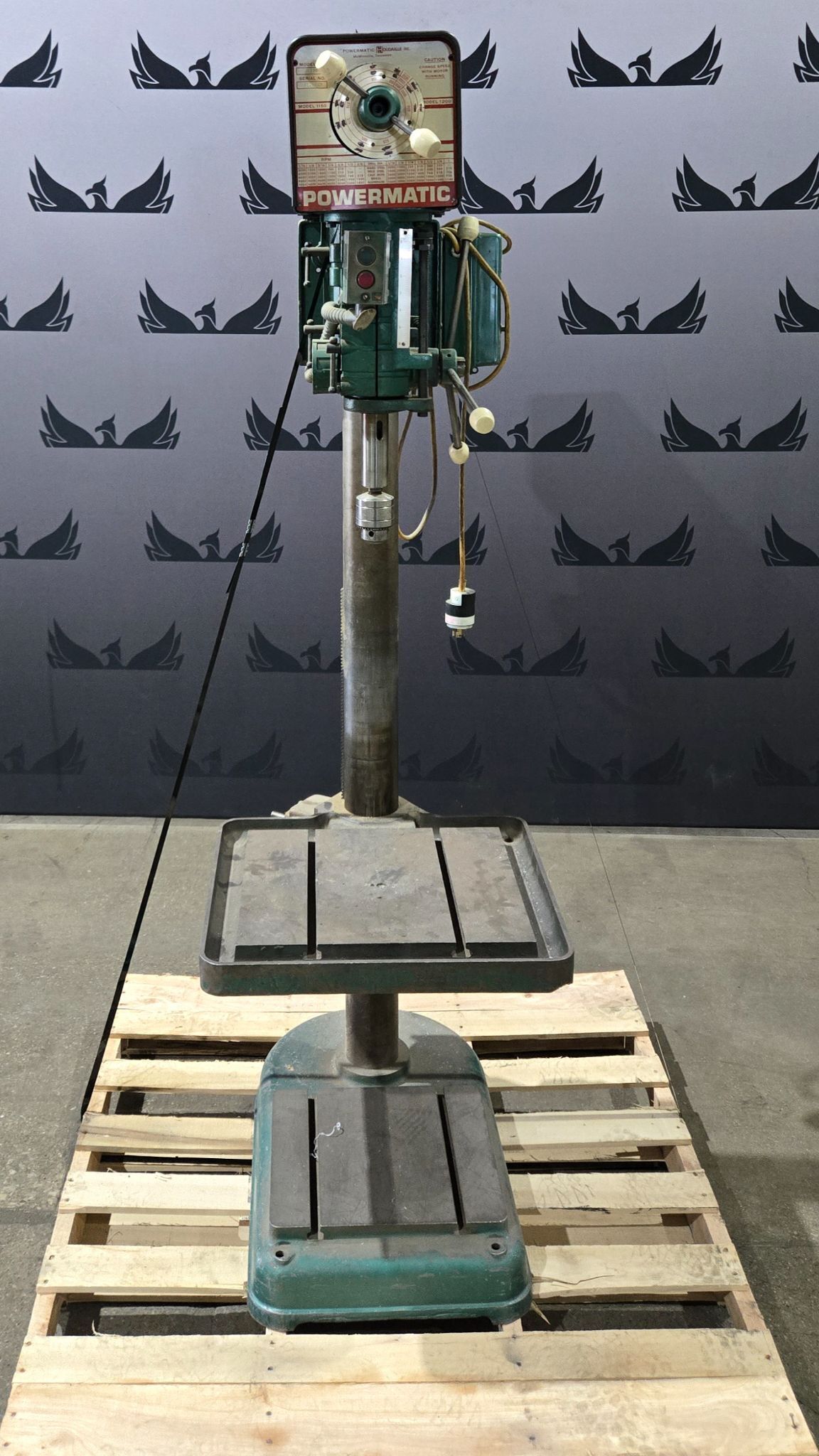 POWERMATIC 1200 Floor Drill Press USED 0