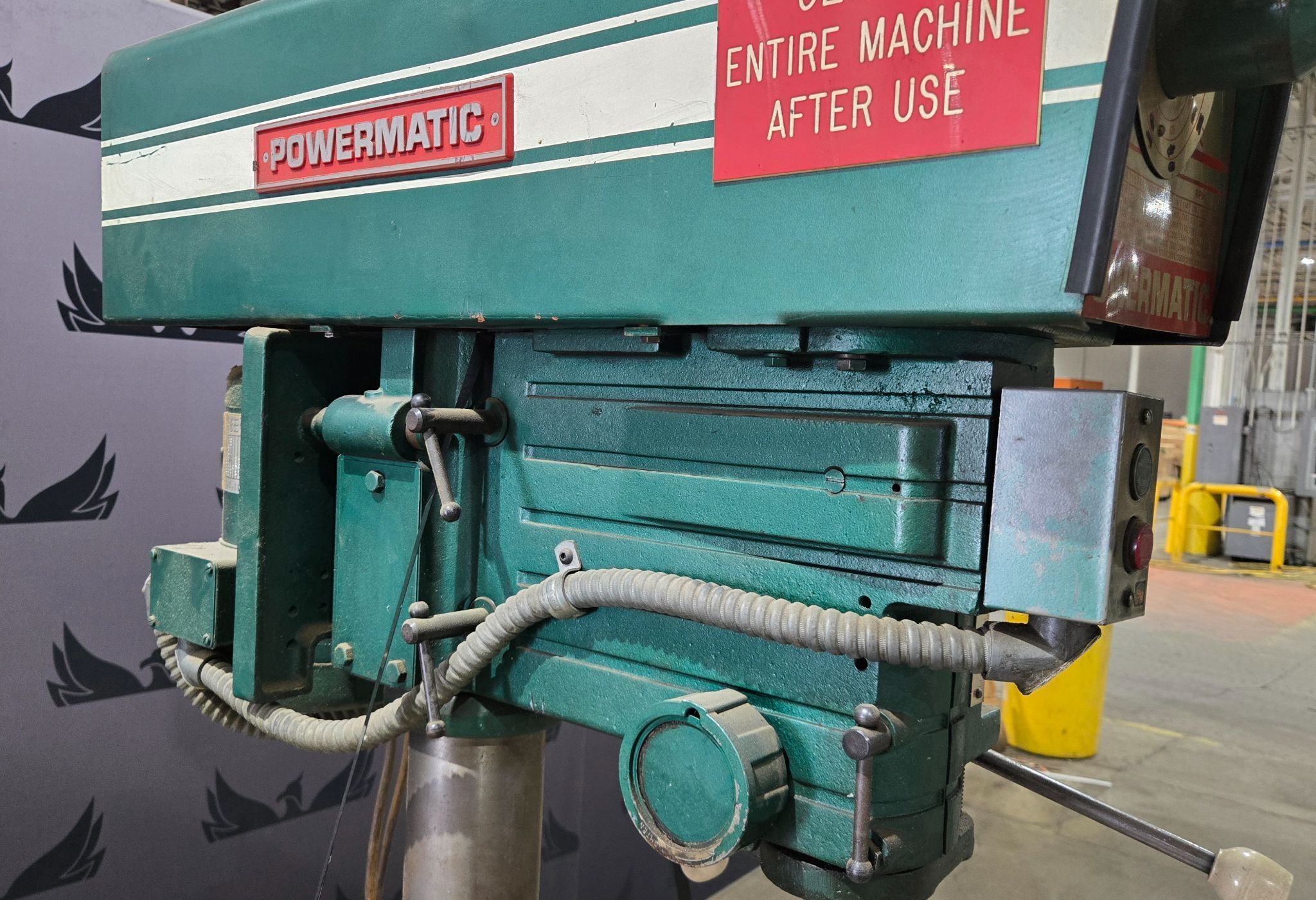 POWERMATIC 1200 Floor Drill Press USED 7