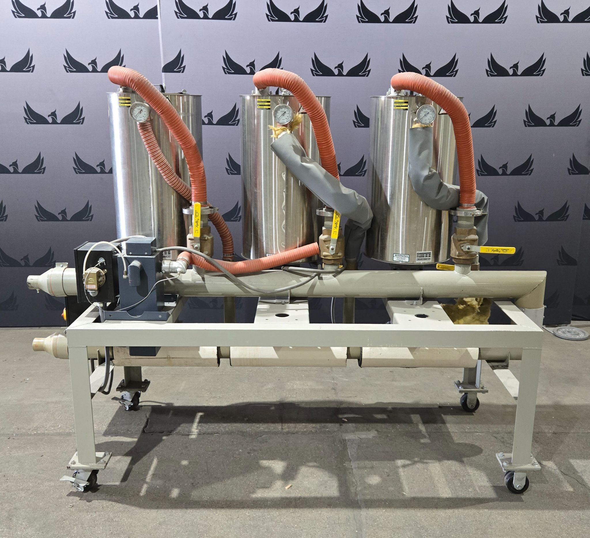 CONAIR FRANKLIN CH14-2 Three Hopper Drying System USED 4