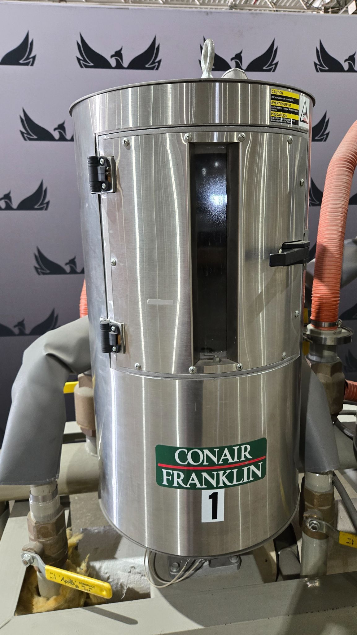 CONAIR FRANKLIN CH14-2 Three Hopper Drying System USED 10
