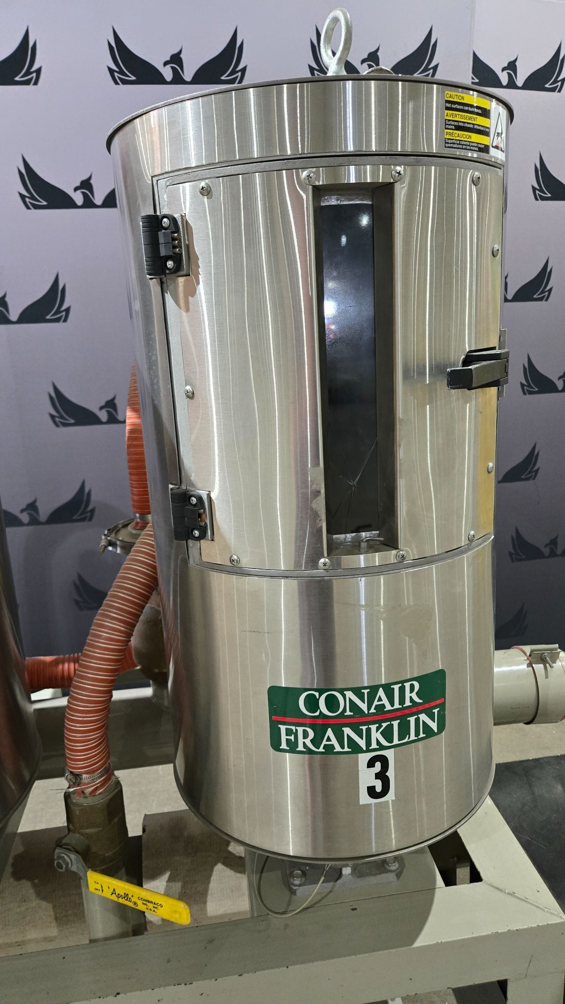 CONAIR FRANKLIN CH14-2 Three Hopper Drying System USED 12