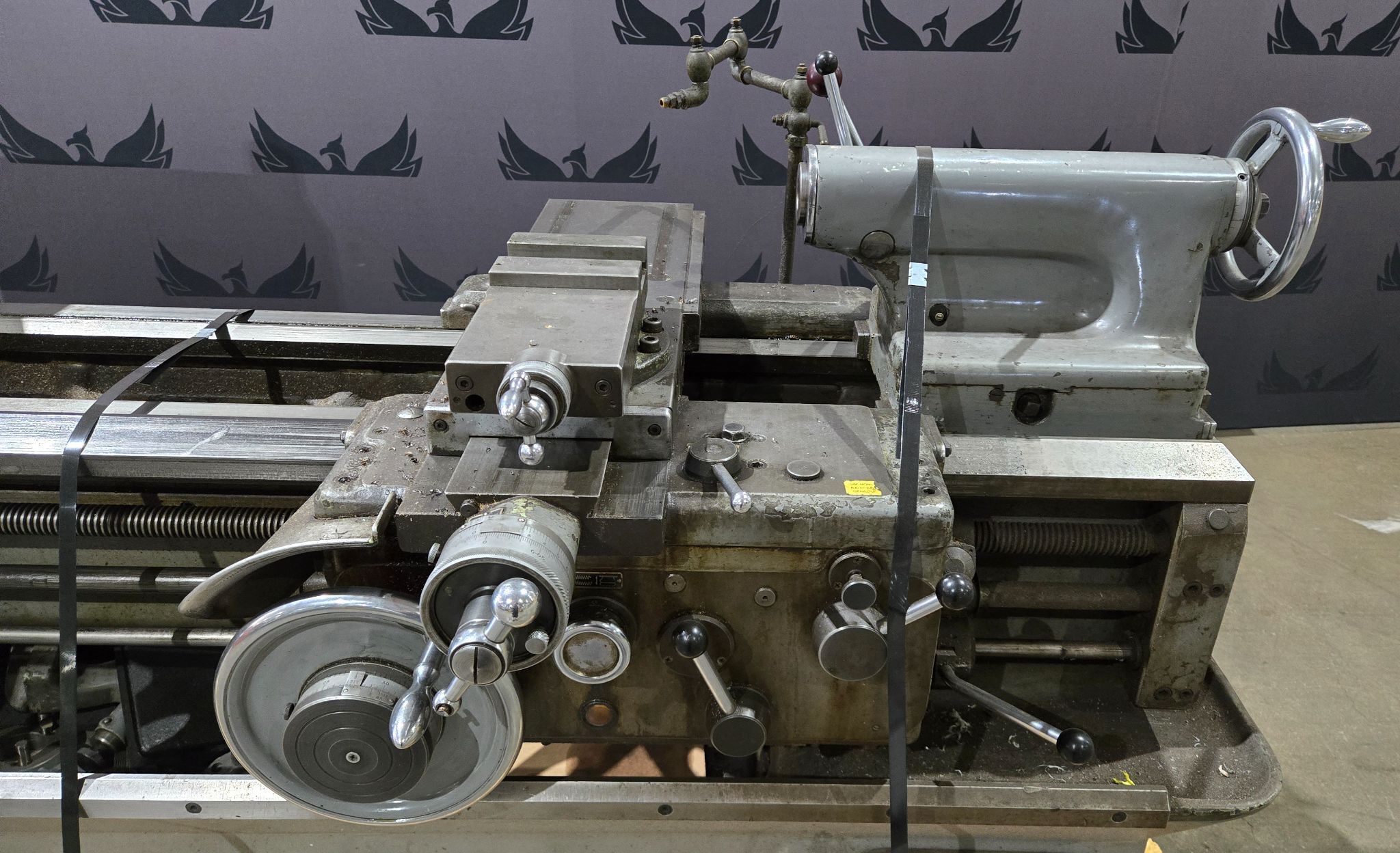 OKUMA LS Engine Lathe with 3 Jaw Chuck Tooling & Electrical Cabinet USED 4