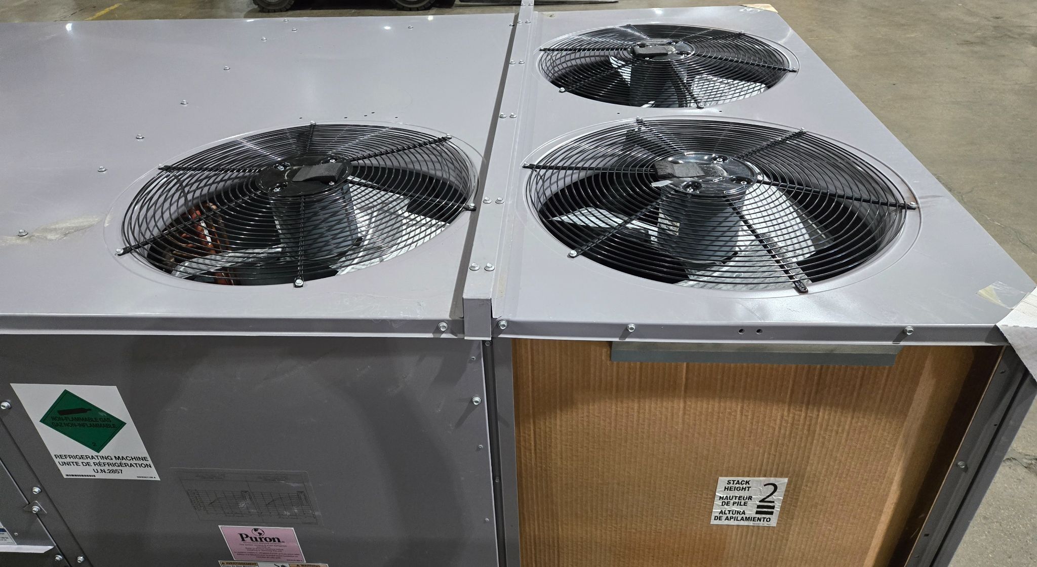 Carrier WeatherMaker 50TCQD14A2A6A0A0G0 12.5 Ton Heat Pump Rooftop Unit NEW 4