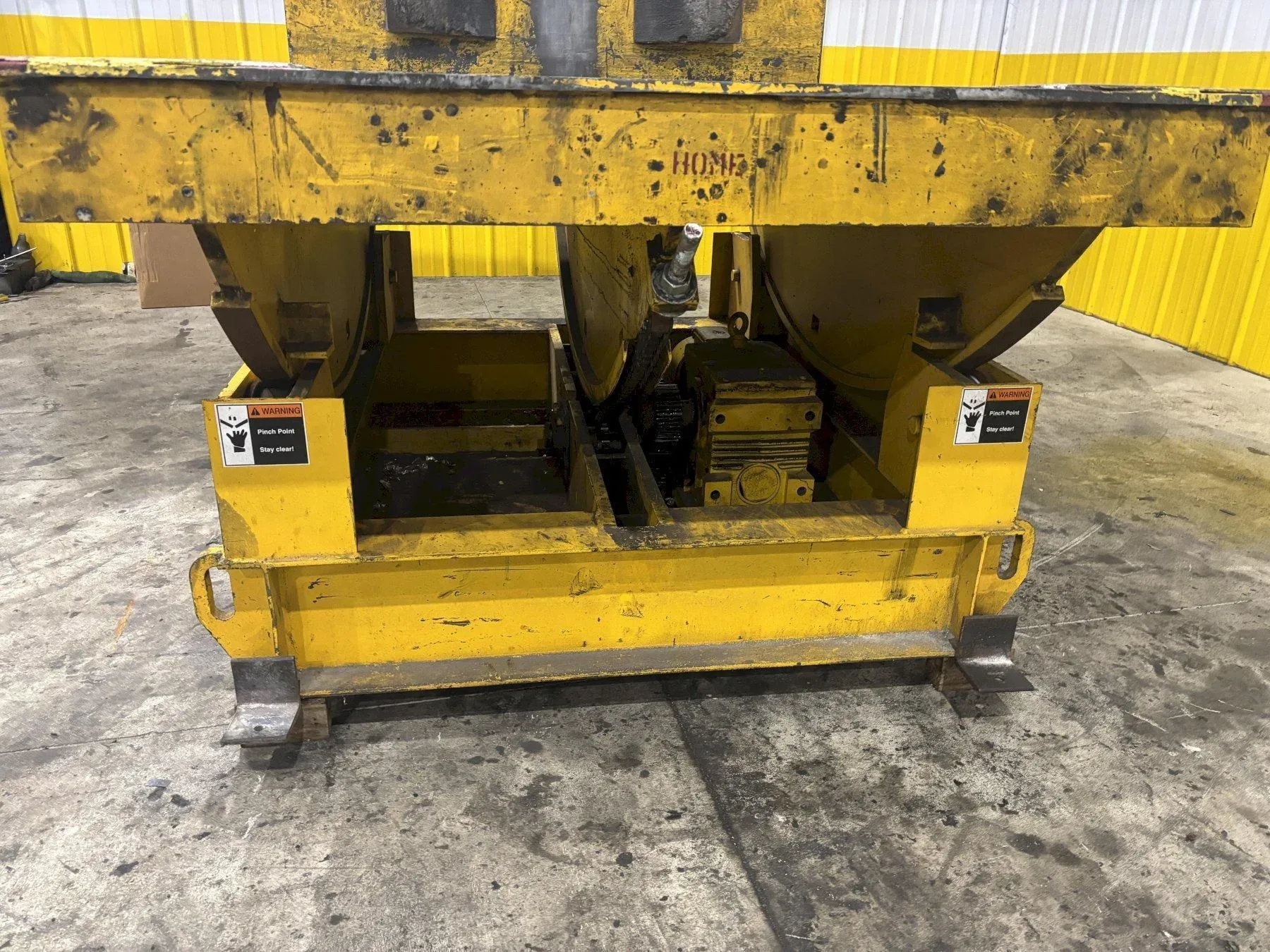 20,000 lbs x 60” WEST BEND #CR2000 MOTORIZED COIL UPENDER FLIP ROTATOR USED 4
