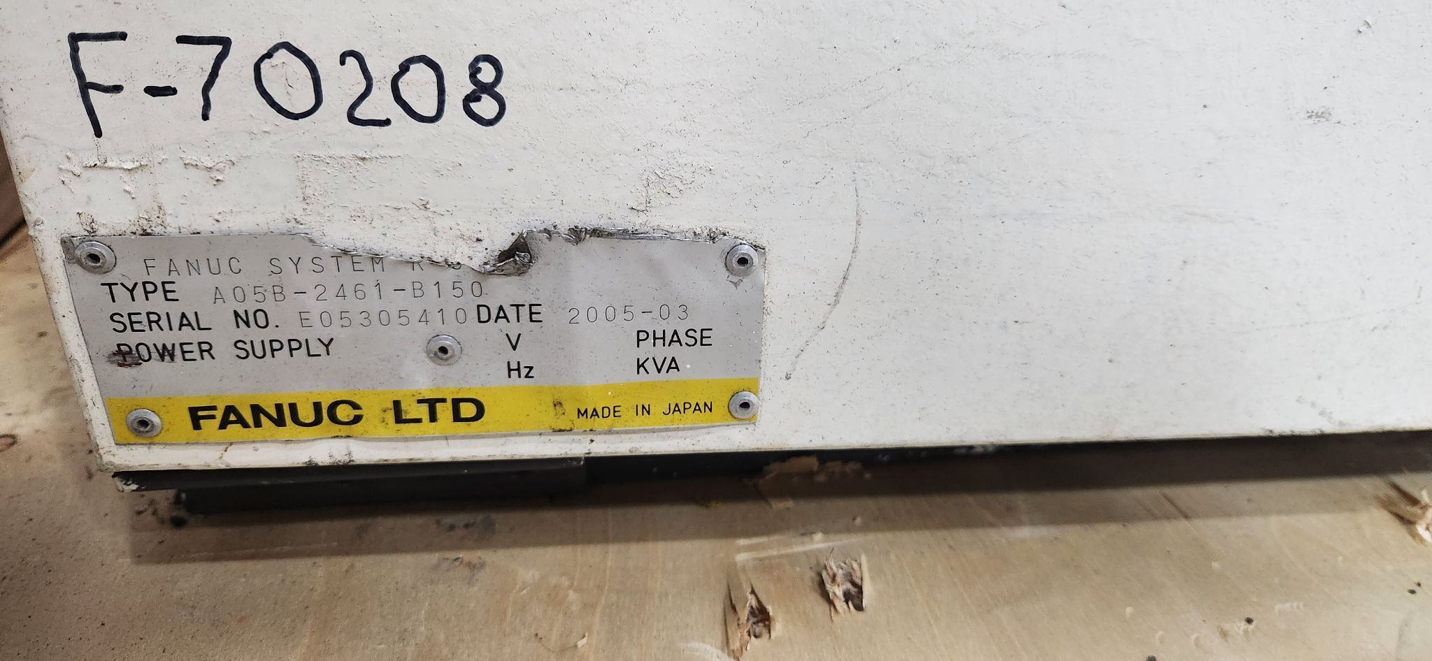 FANUC ArcMate 120iB Complete w/ R‑J3iB Controller & Enercon Plasma Package USED 7