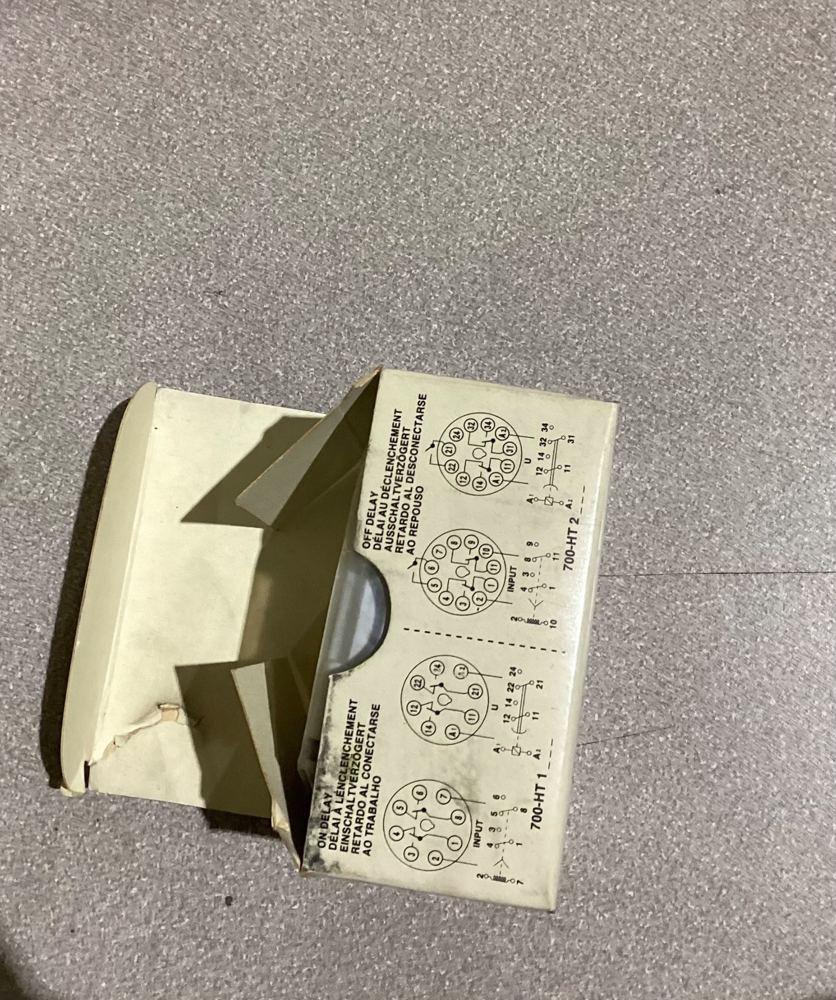 ALLEN‑BRADLEY 700‑HT22BA1 Time Delay Relay NEW 2