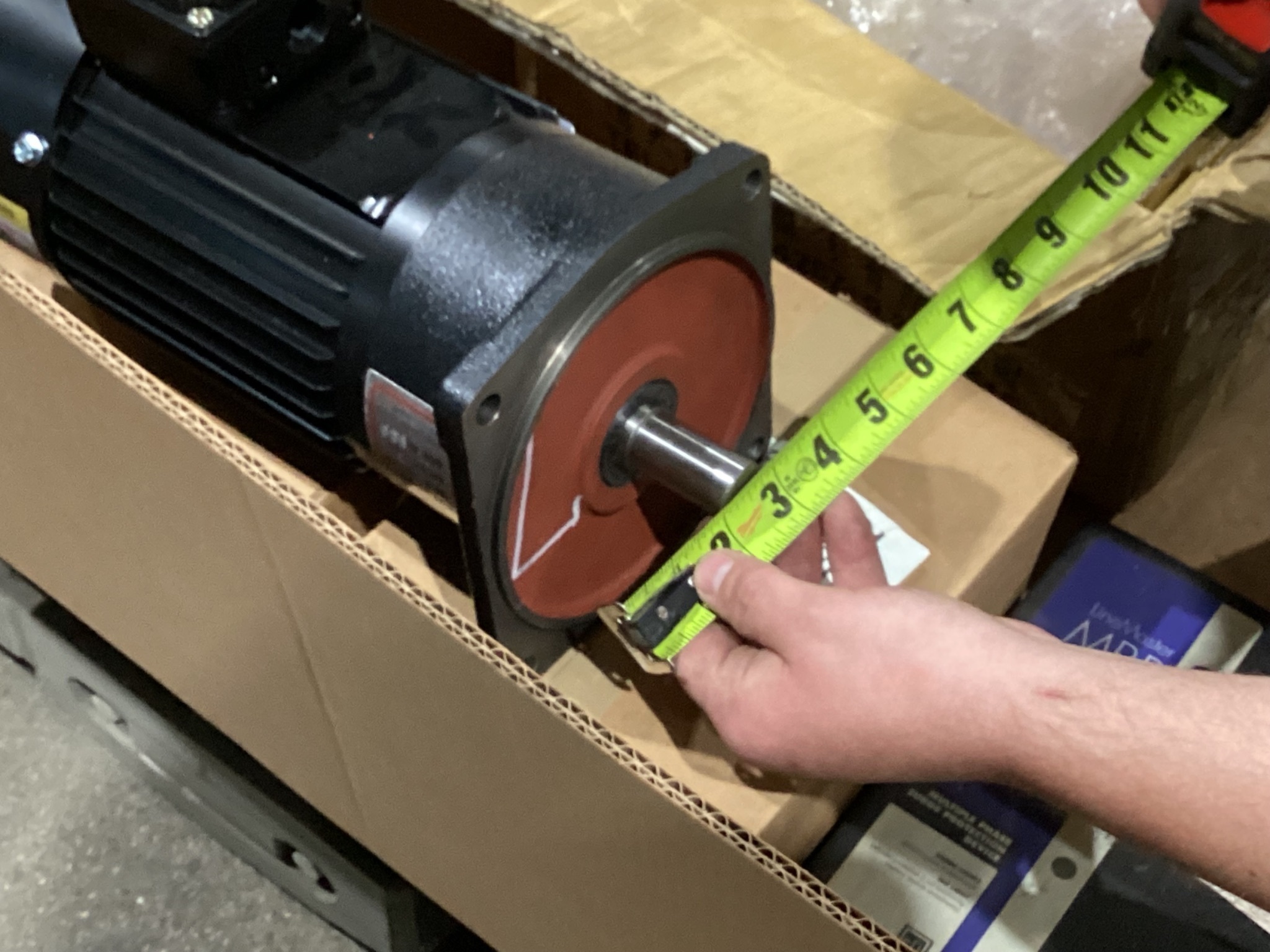 I-TA MACHINERY PHASE 3 MOTOR AEV750 NEW W BOX 4