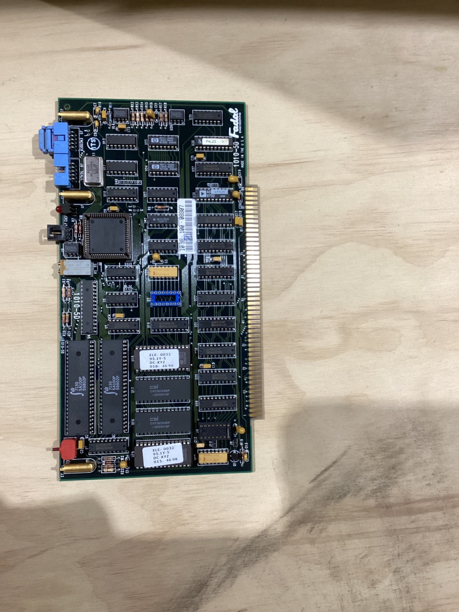 FADAL 1010-5D AXIS CONTROL CIRCUIT BOARD USED 2