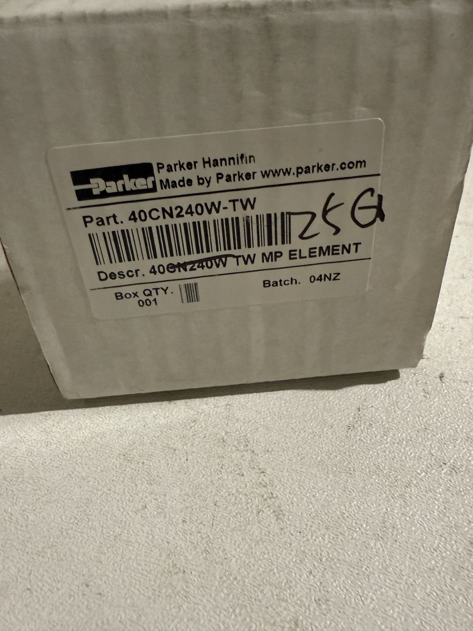 PARKER HANNIFIN 40CN240W‑TW MP Line Filter Element NEW 0