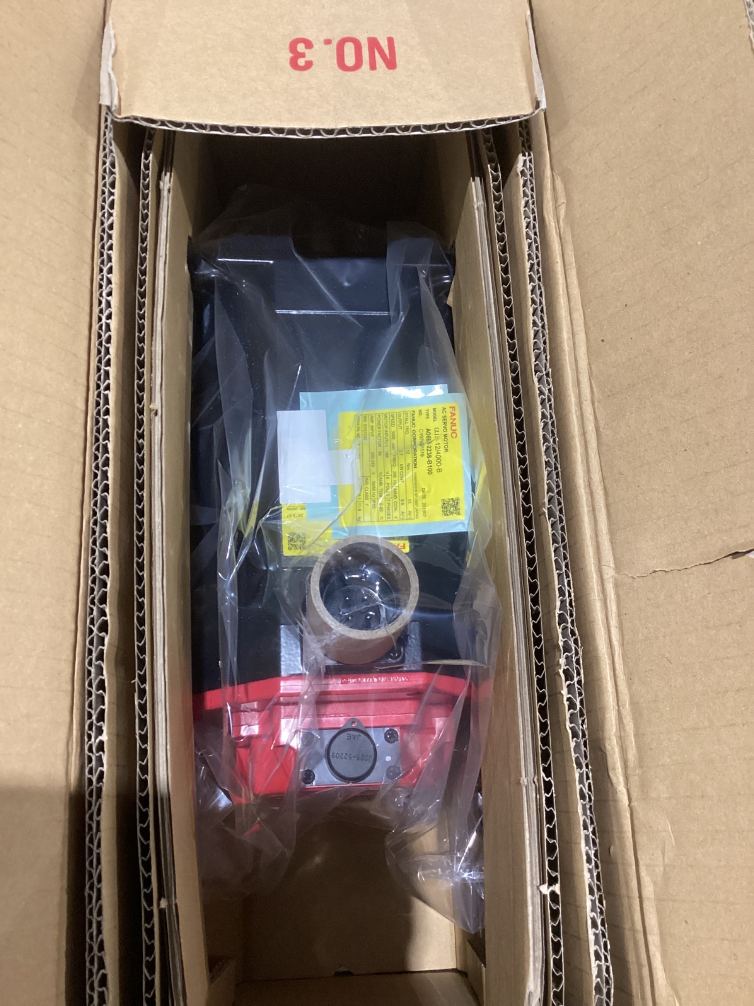 FANUC A06B‑2238‑B100 AC Servo Motor NEW 0
