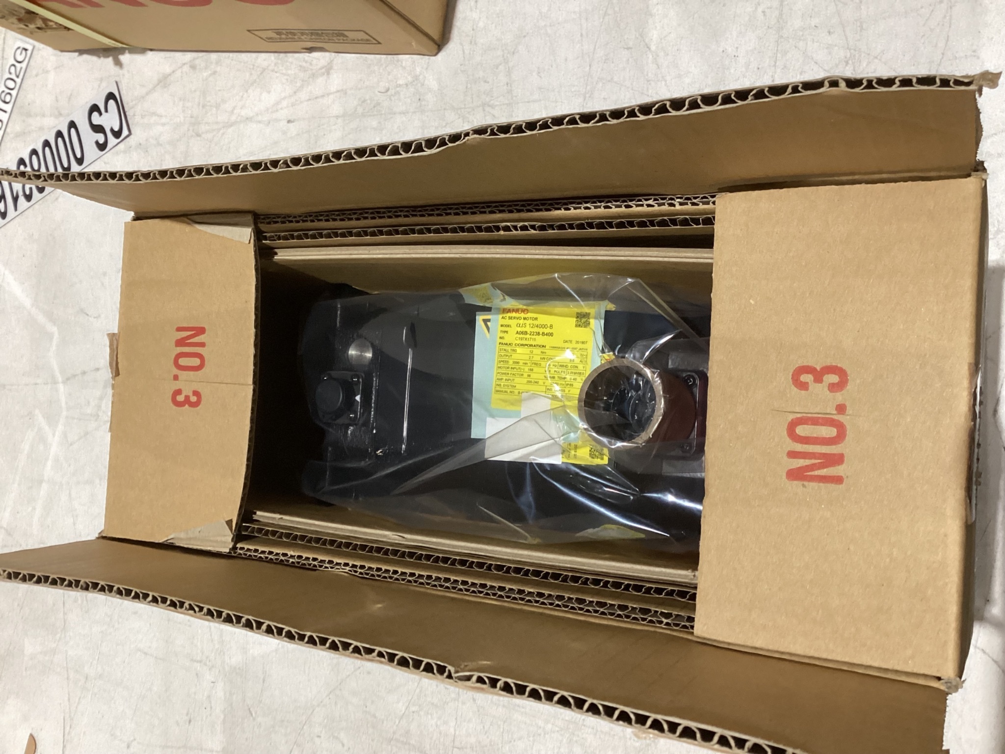 FANUC A06B‑2238‑B400 AC Servo Motor NEW 0