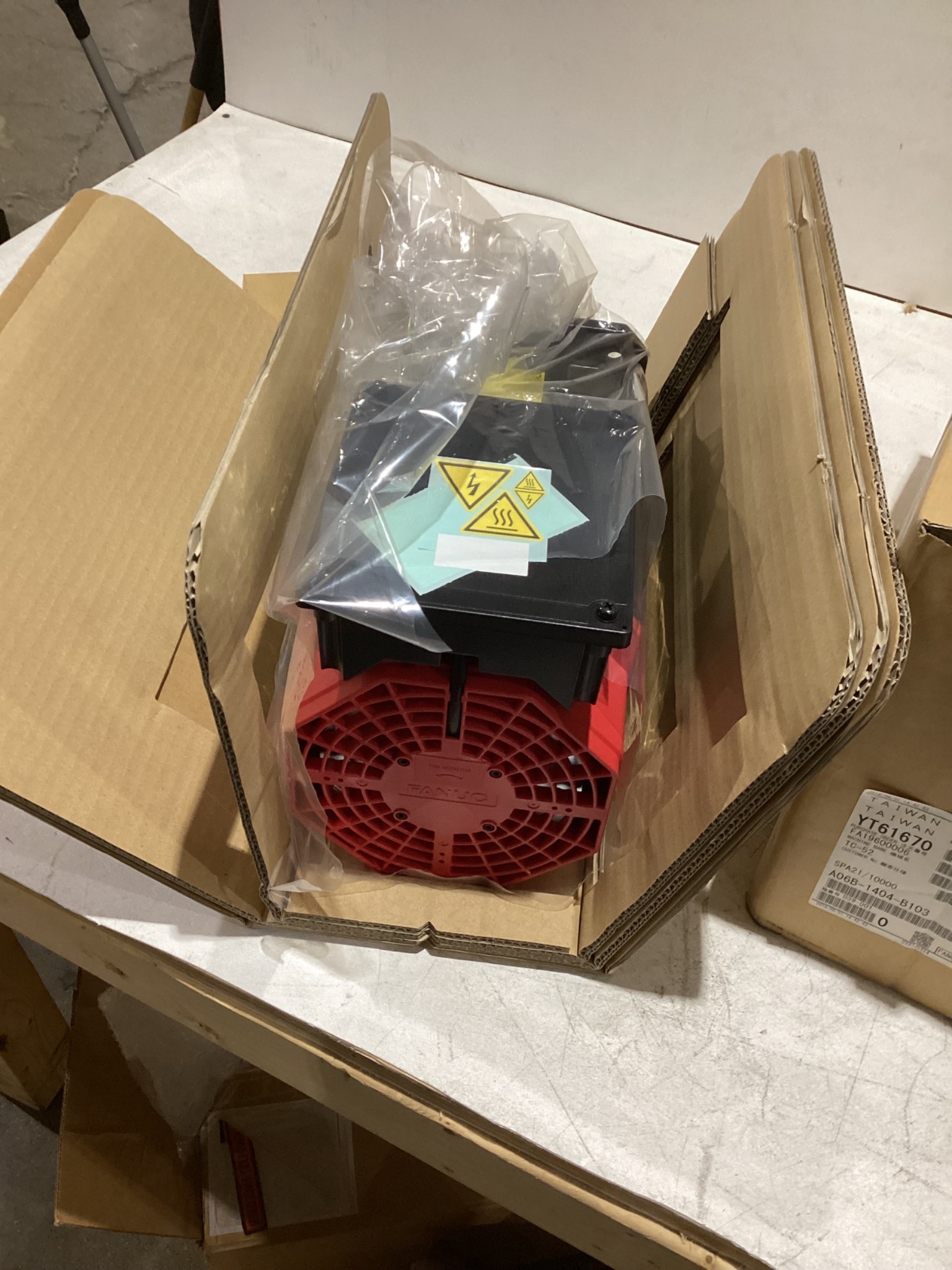 FANUC A06B‑1404‑B103 AC Servo Motor NEW 0