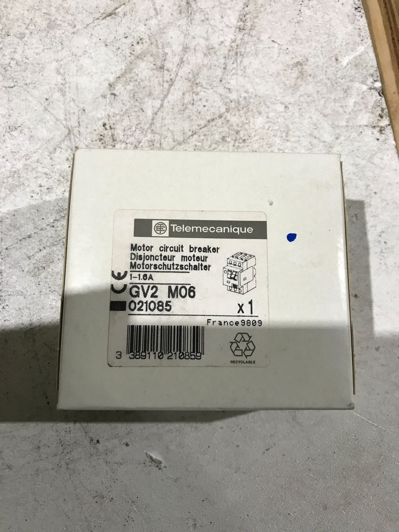 TELEMECANIQUE GV2 M06 Motor Circuit Breaker NEW 1