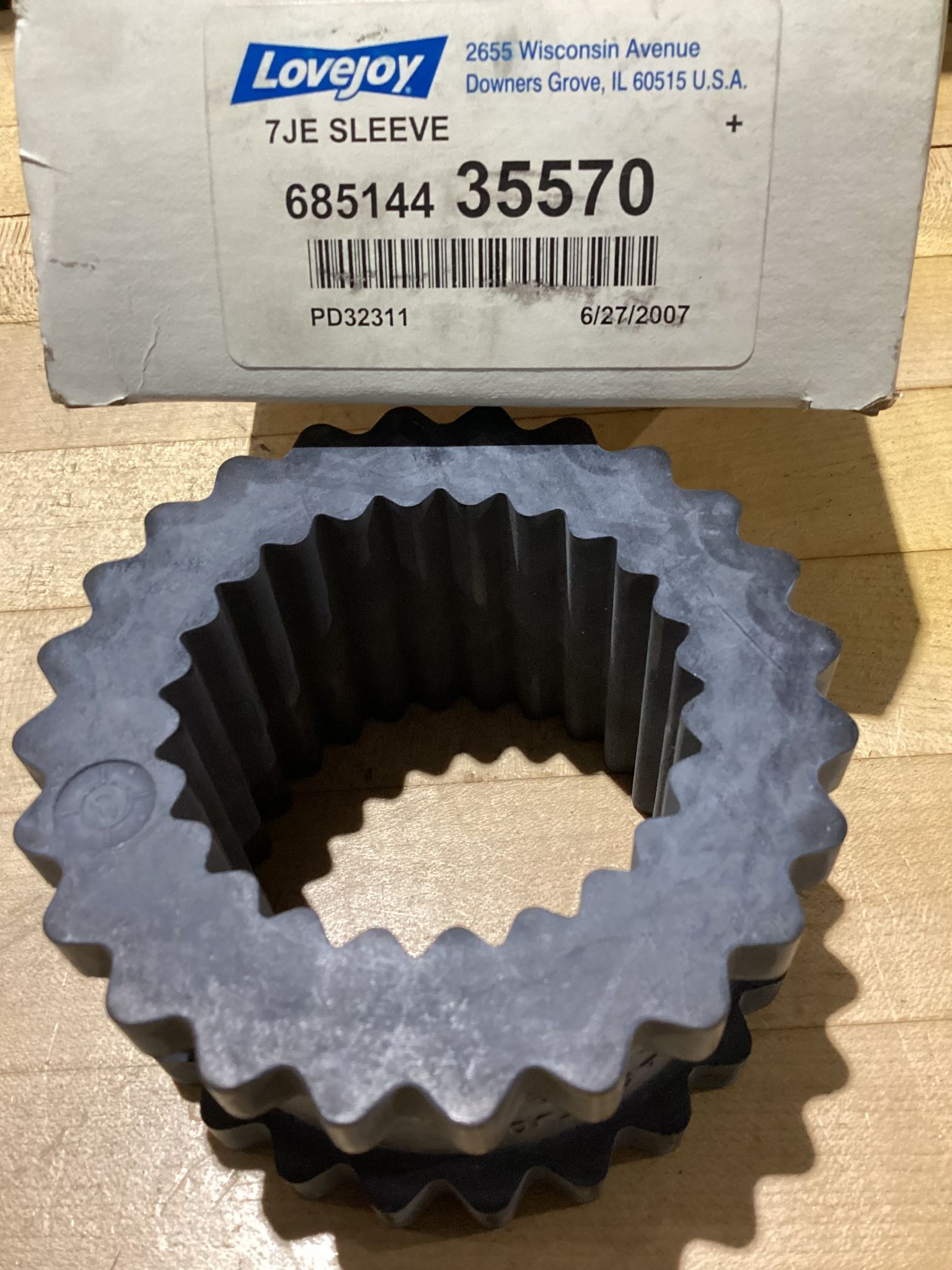 LOVEJOY PD32311 7JE Coupling Sleeve NEW 0