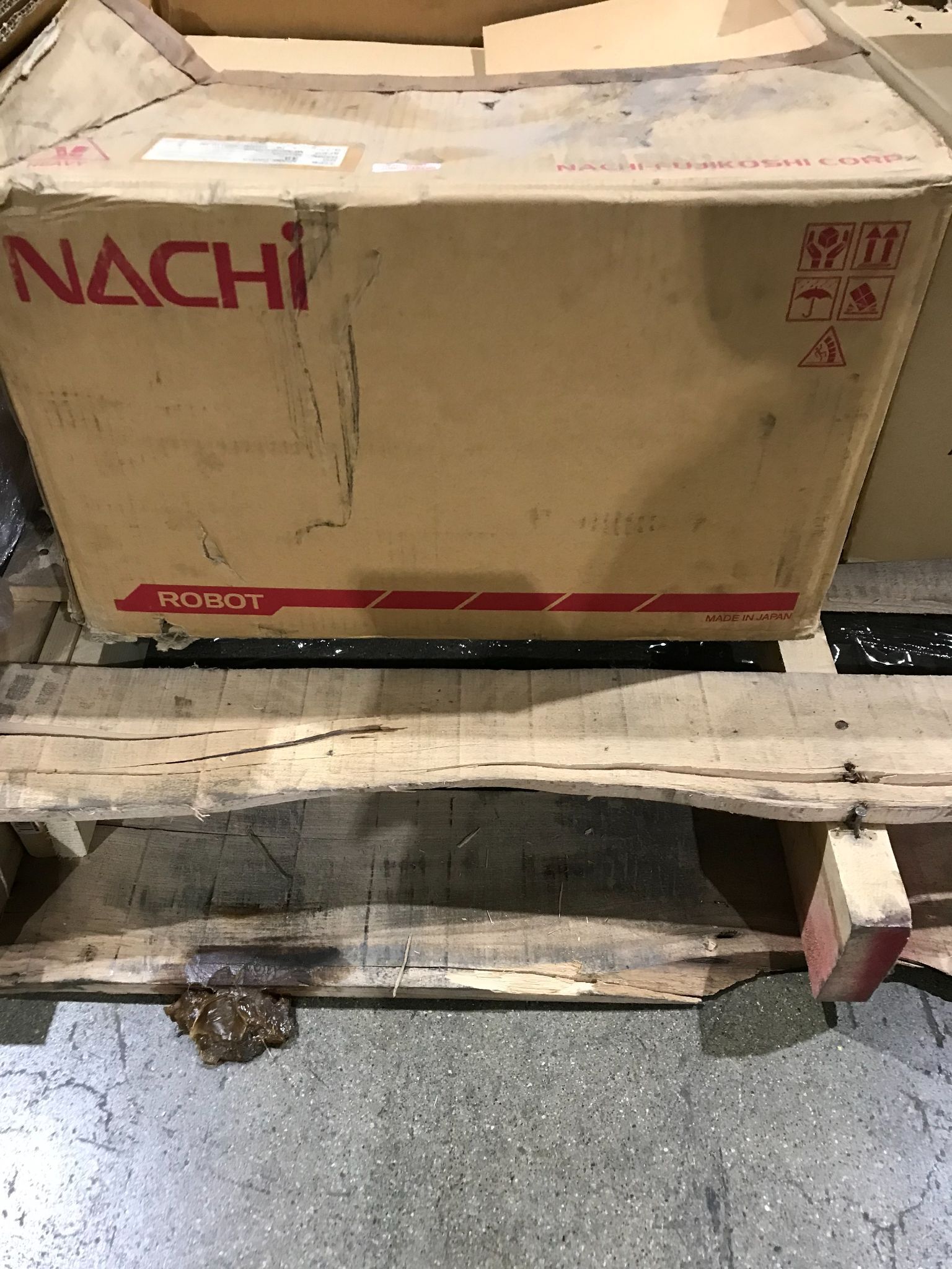 NACHI MFA540FYSBDB AC Servo Motor 5.4 kW NEW 1