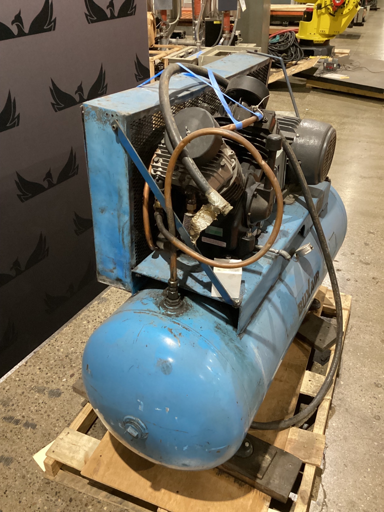 SPEEDAIRE 5Z405C 5 HP Industrial Air Compressor w/ BUXAIR 80‑Gal Tank AS-IS 7