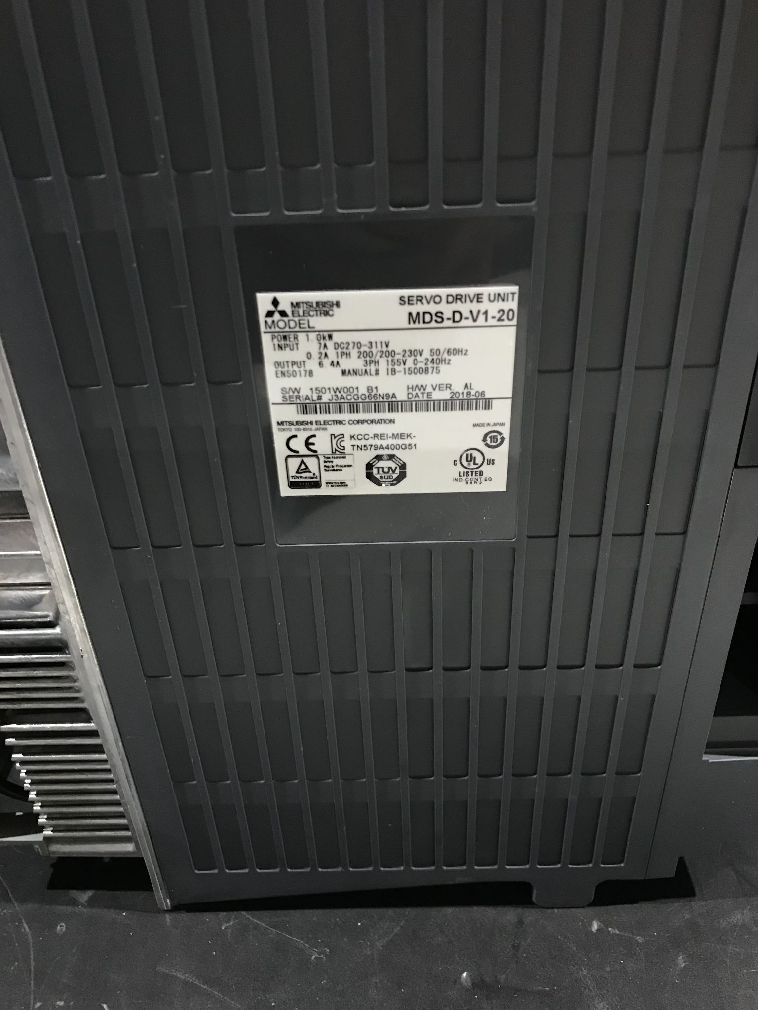 MITSUBISHI MDS‑D‑V1‑20 Servo Drive Unit NEW 4