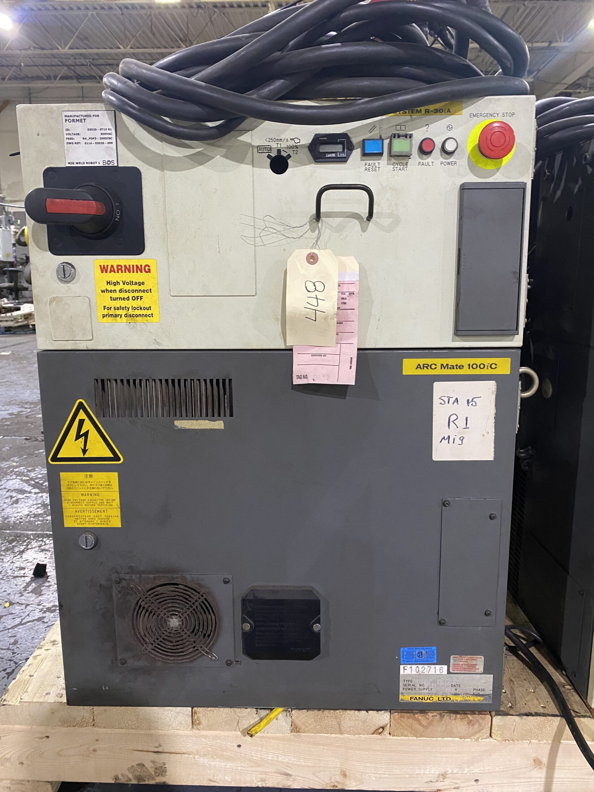 FANUC - ArcMate 100iC/6L w/ R-30iA Controls PARTS ONLY 4