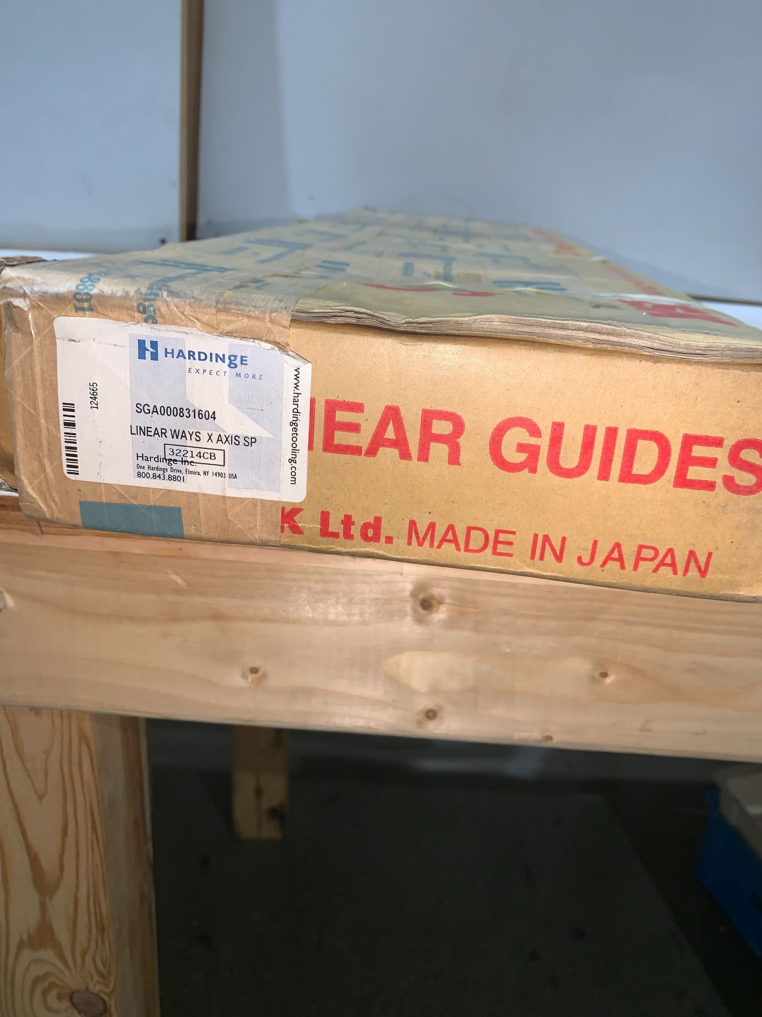 NSK Linear Guide X‑Axis Assembly LY350595BLC2W03P44 NEW 2