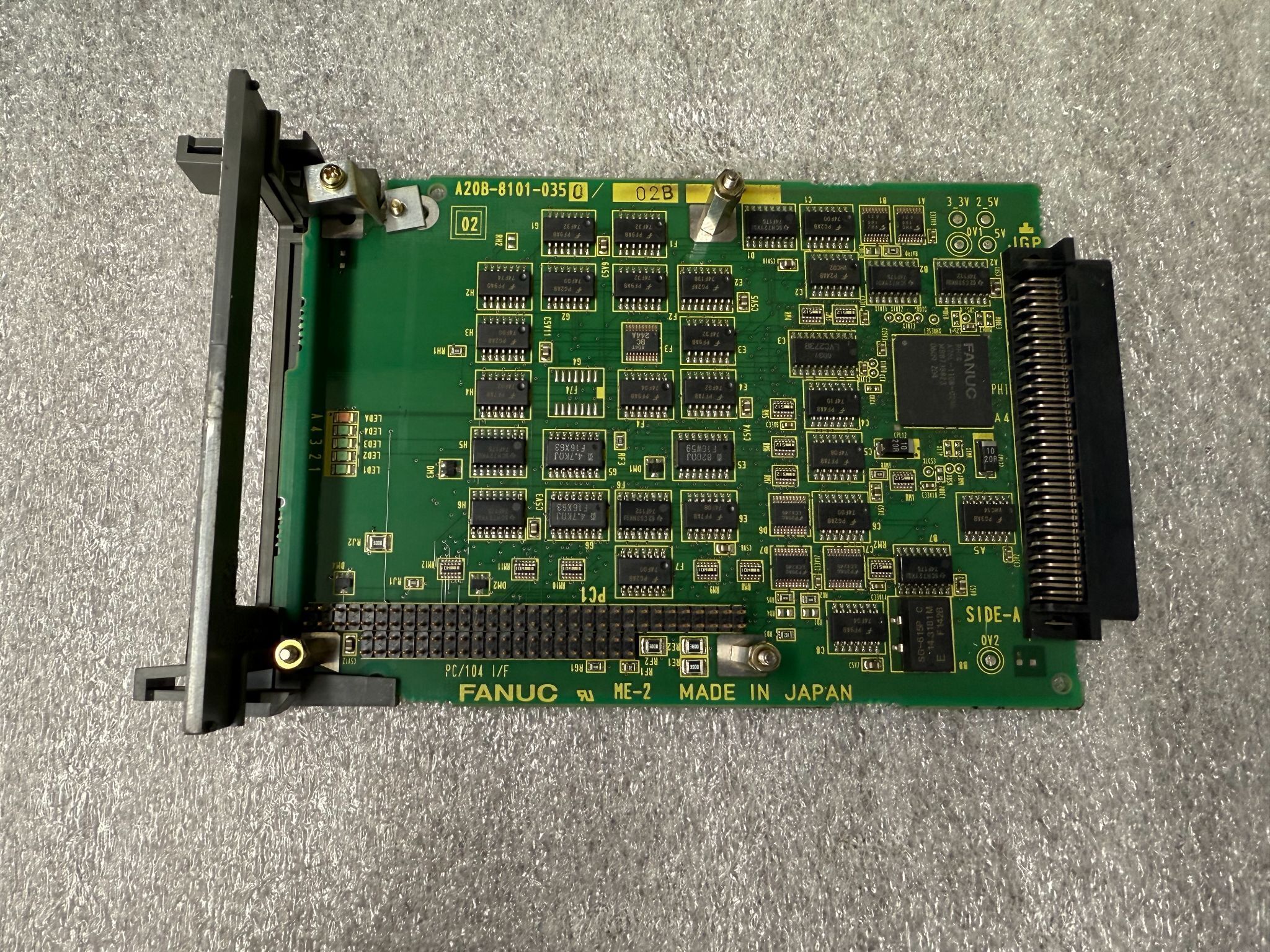 FANUC A20B-8101-0350/02B PCB - DeviceNet PC104 Interface Module USED 0
