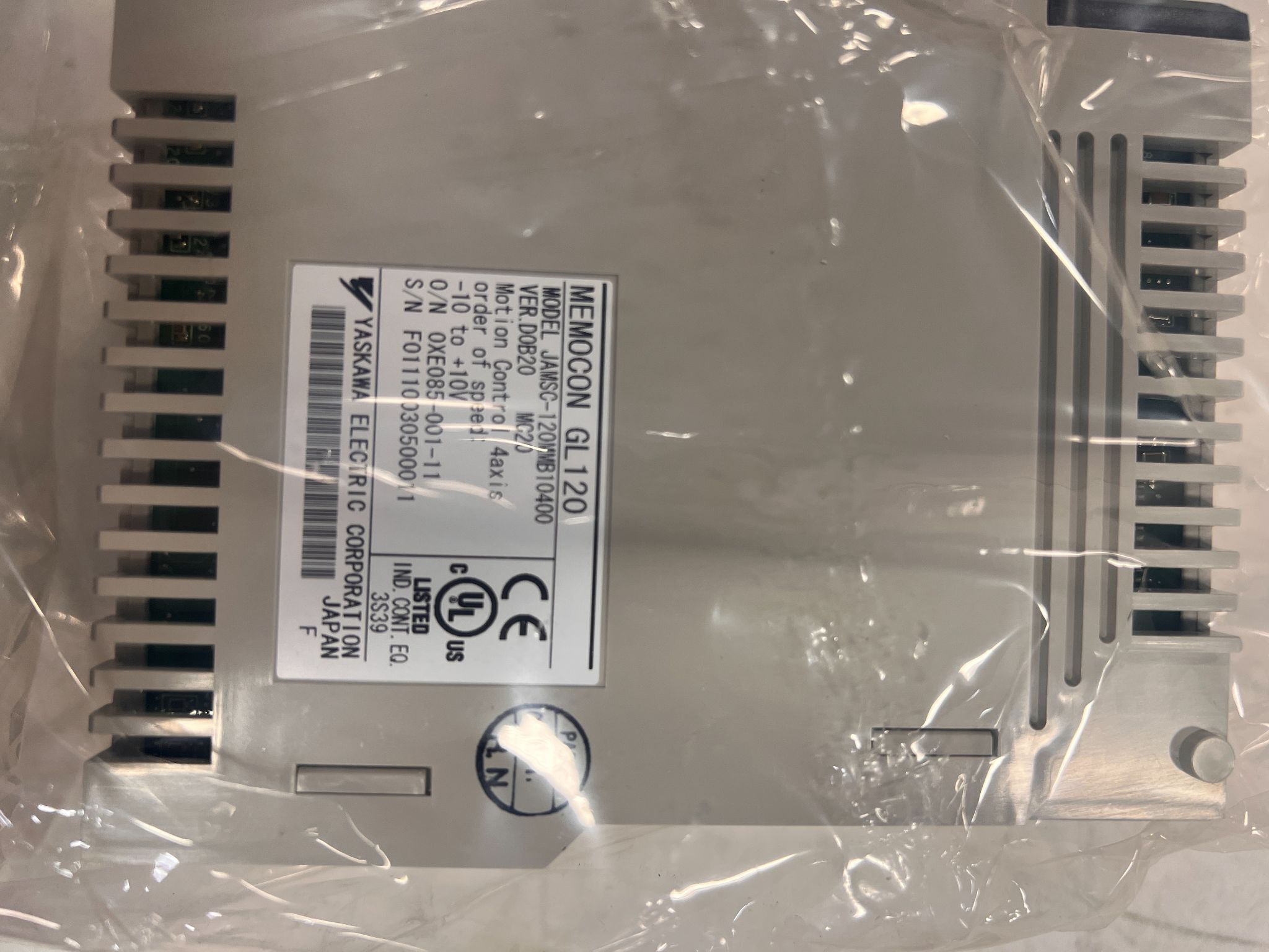 YASKAWA JAMSC‑120MMB10400 MEMOCON GL120 Module NEW 2