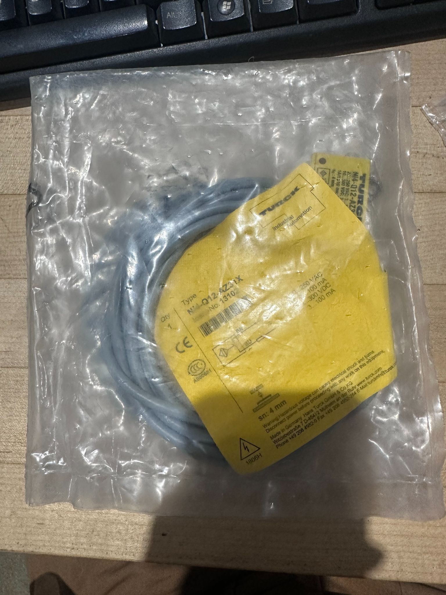 TURCK Ni4‑Q12‑AZ31X Inductive Proximity Sensor NEW 1