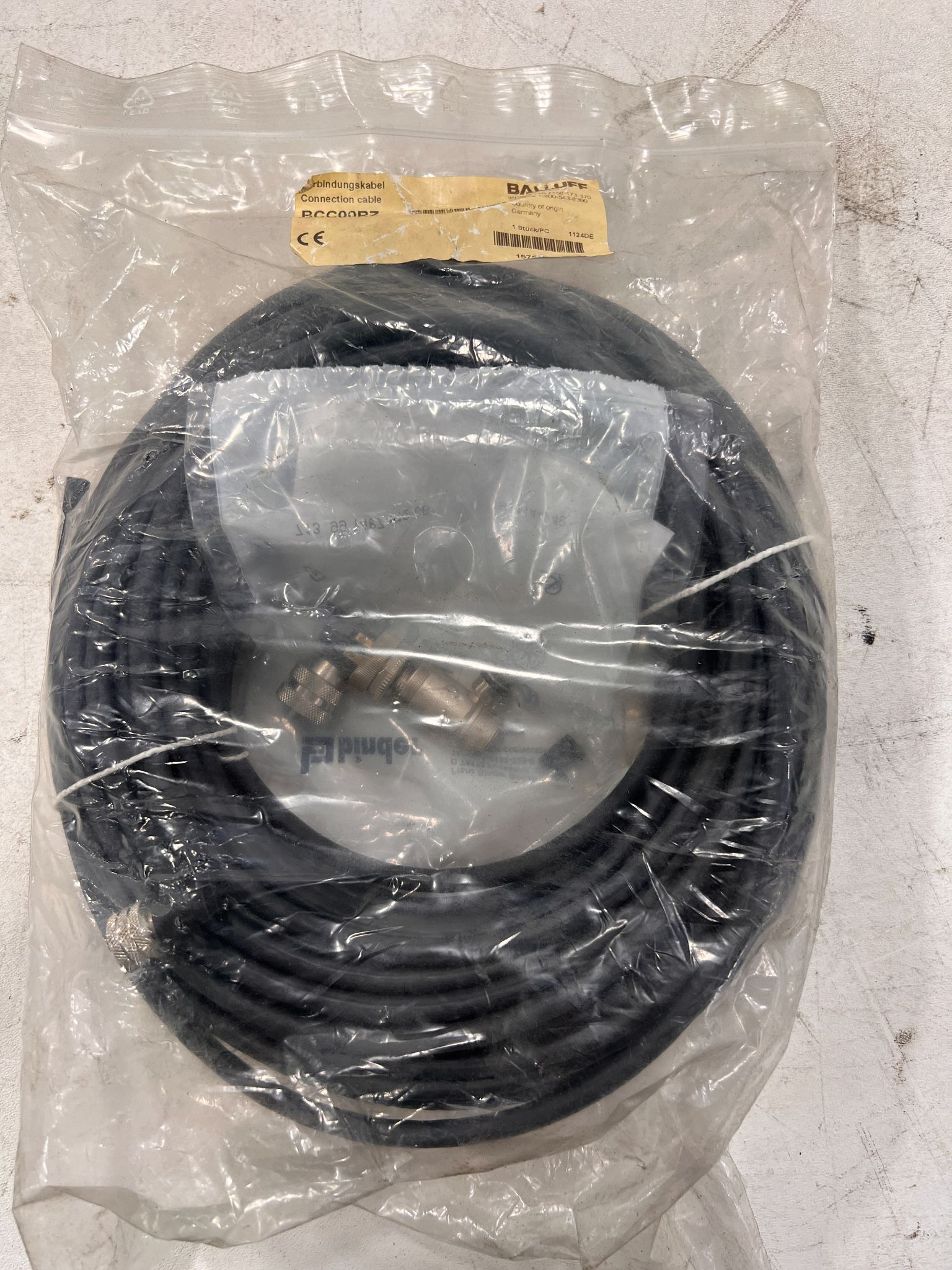 BALLUFF BCC00RZ BIS‑Z‑502‑PU1‑25 Connection Cable NEW 0