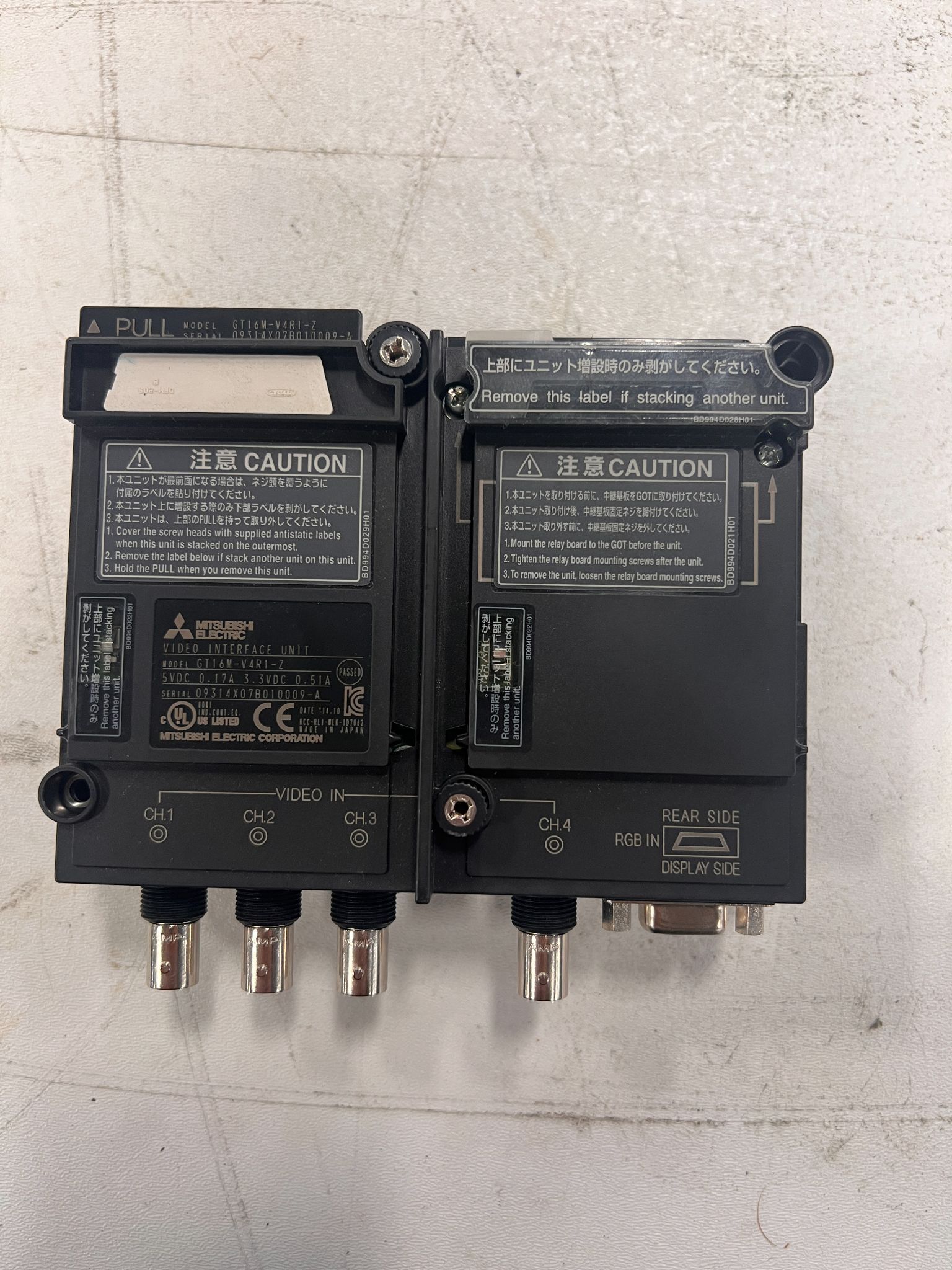MITSUBISHI GT16M-V4RI-Z Video Interface Unit USED 0