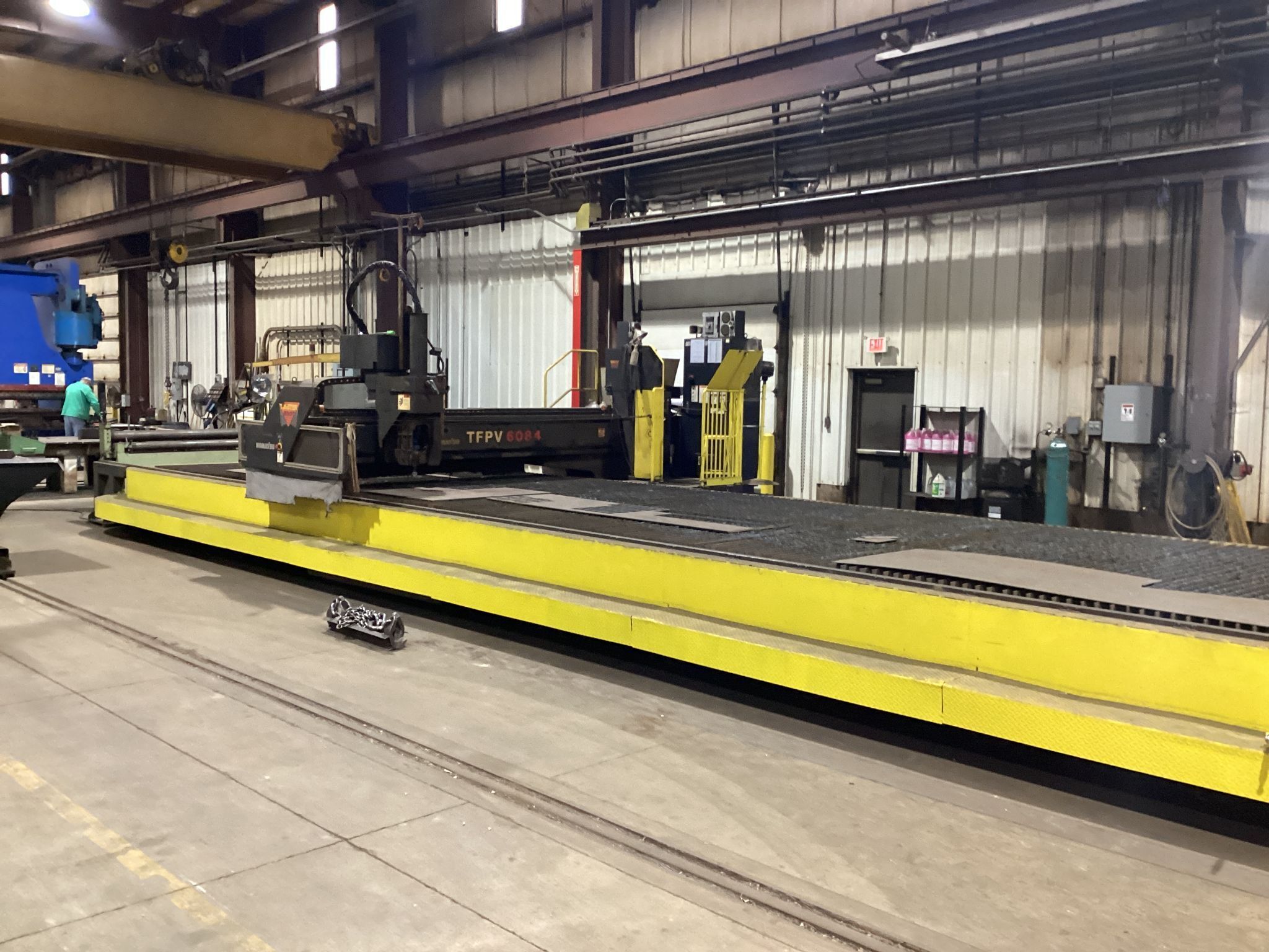 KOMATSU CNC 55' EXTENDED TABLE TWISTER PLASMA CUTTER 10'X55' - 2008 2