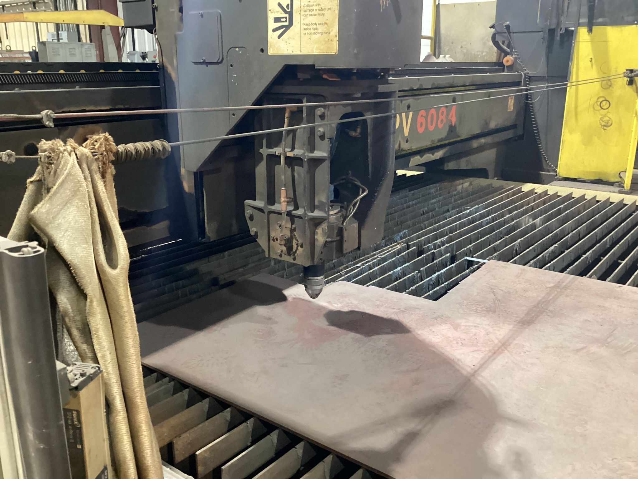 KOMATSU CNC 55' EXTENDED TABLE TWISTER PLASMA CUTTER 10'X55' - 2008 5